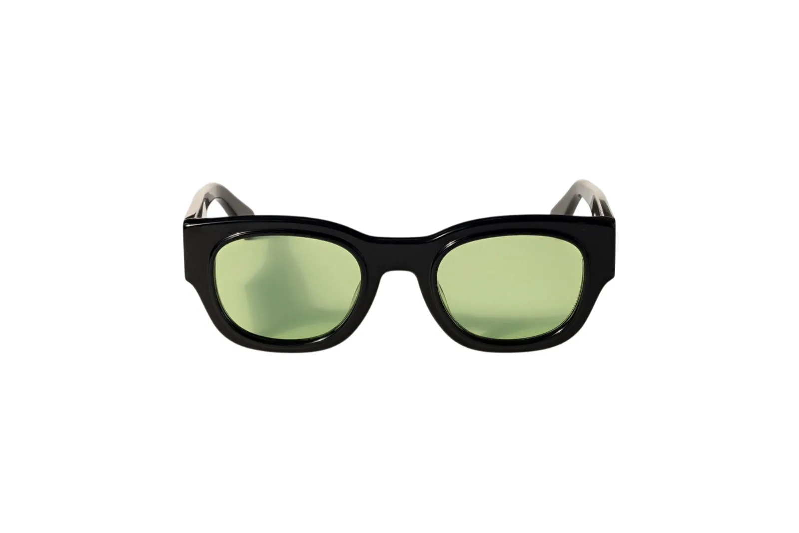 Off-White OW1040 AKRON 1050 Occhiali da sole Acetato Nero Verde Rotonda Normale - immagine 2