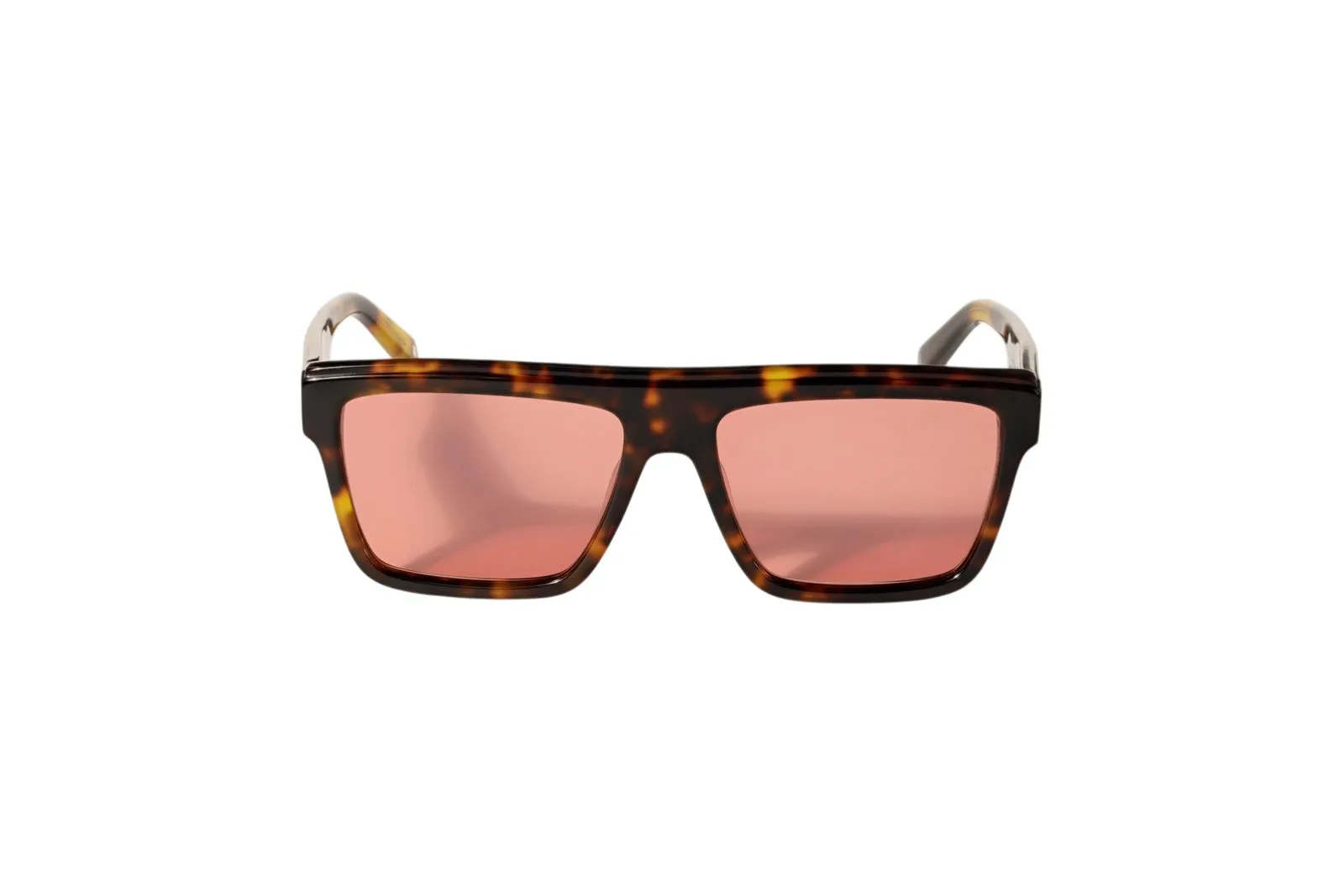 Off-White OW1039 Warwick 1007 Occhiali da sole Acetato Havana Rosso Squadrata Normale - immagine 2