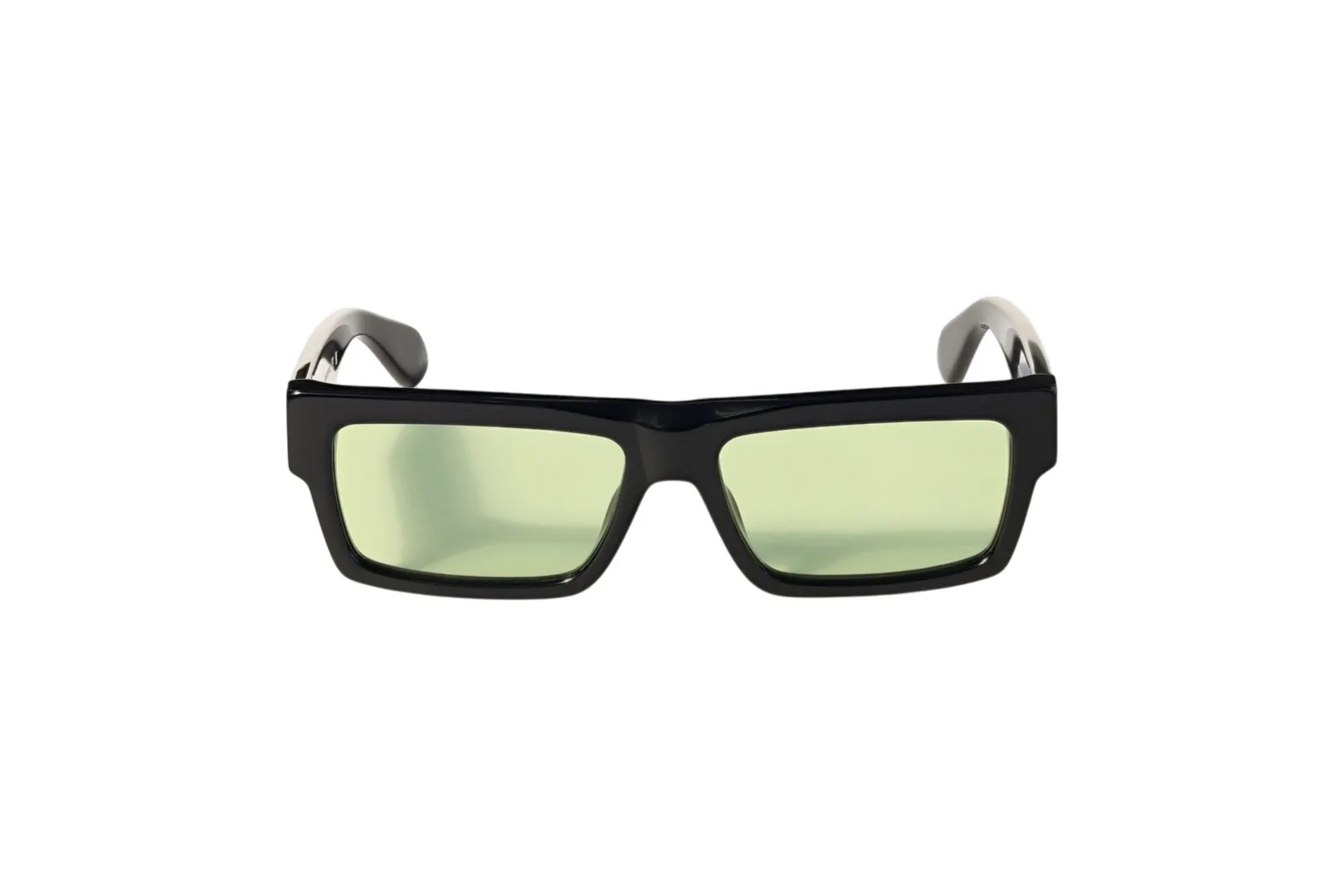 Off-White OW1035 MONTGOMERY 1050 Occhiali da sole Acetato Nero Verde Squadrata Normale - immagine 2