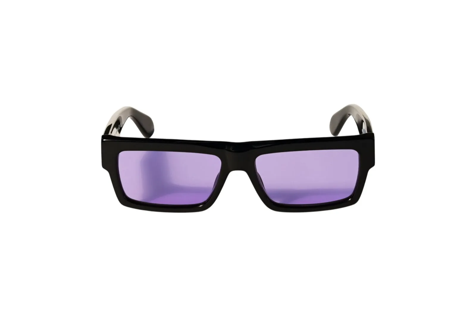 Off-White OW1035 MONTGOMERY 1037 Occhiali da sole Acetato Nero Viola Squadrata Normale - immagine 2
