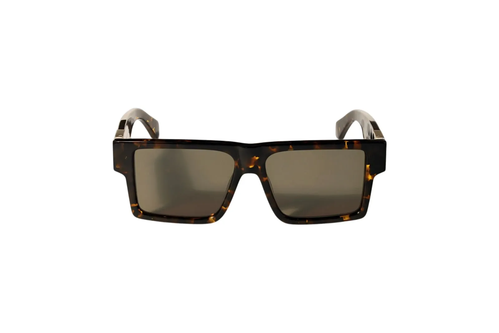 Off-White OW1057 HENDERSON 6055 Occhiali da sole Acetato Havana Verde Squadrata Normale - immagine 2