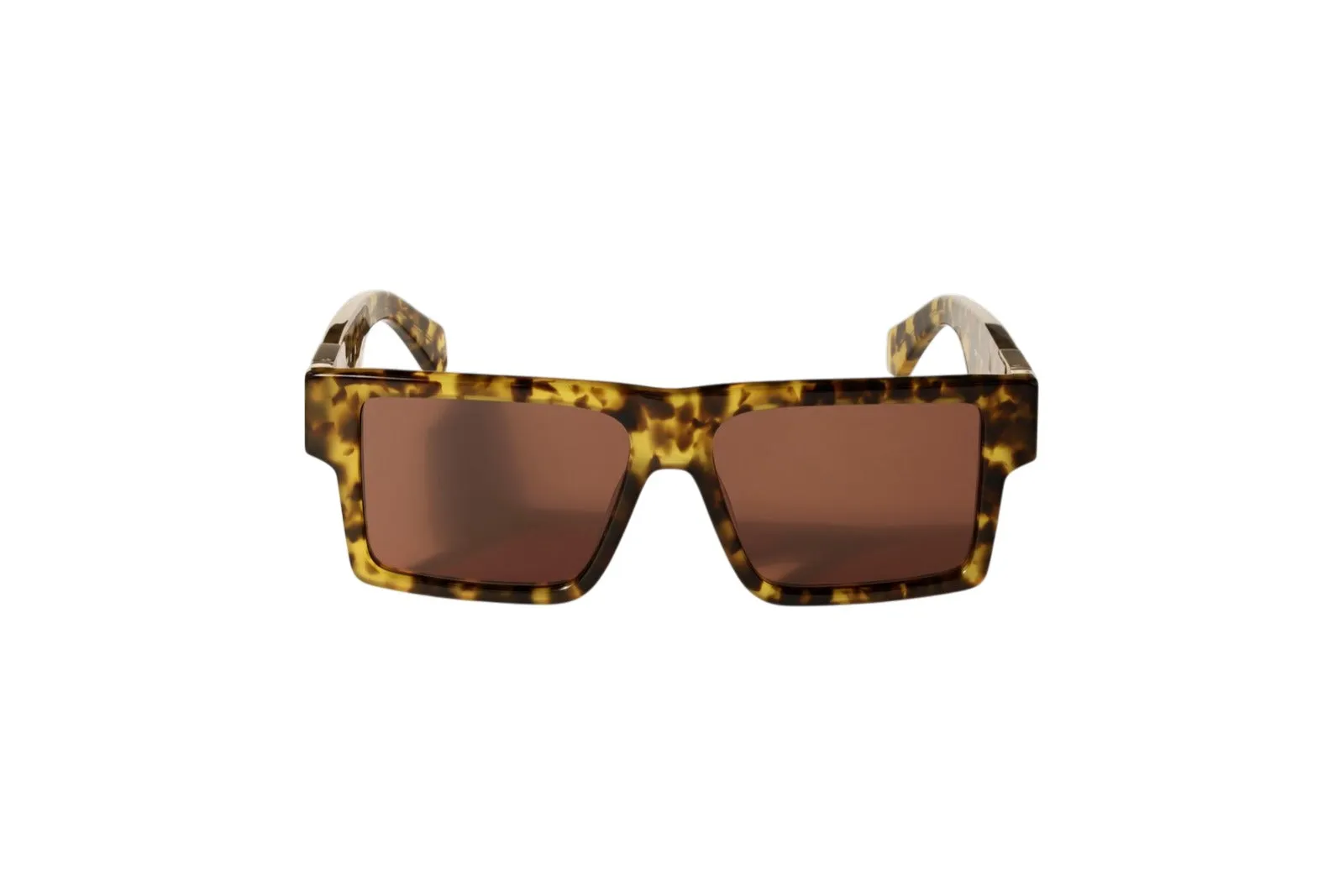 Off-White OW1057 HENDERSON 1960 Occhiali da sole Acetato Havana Marrone Squadrata Normale - immagine 2