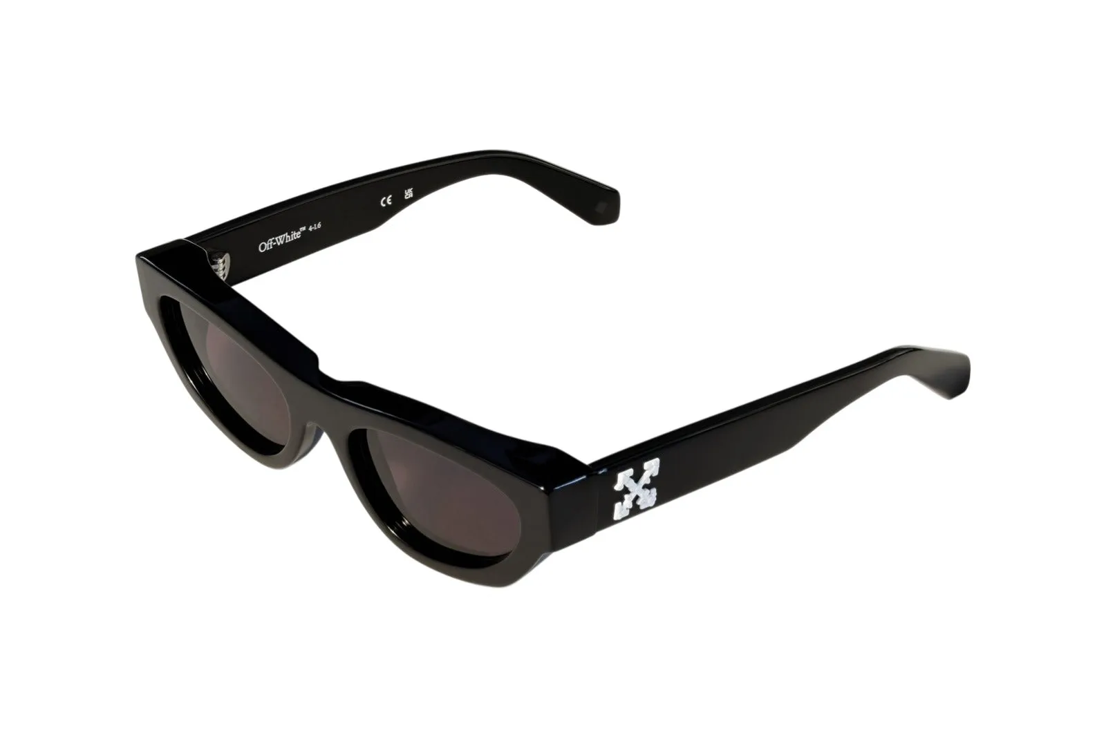 Off-White OW1050 HONOLULU 1007 Occhiali da sole Acetato Nero Grigio Geometrica Normale - immagine 1
