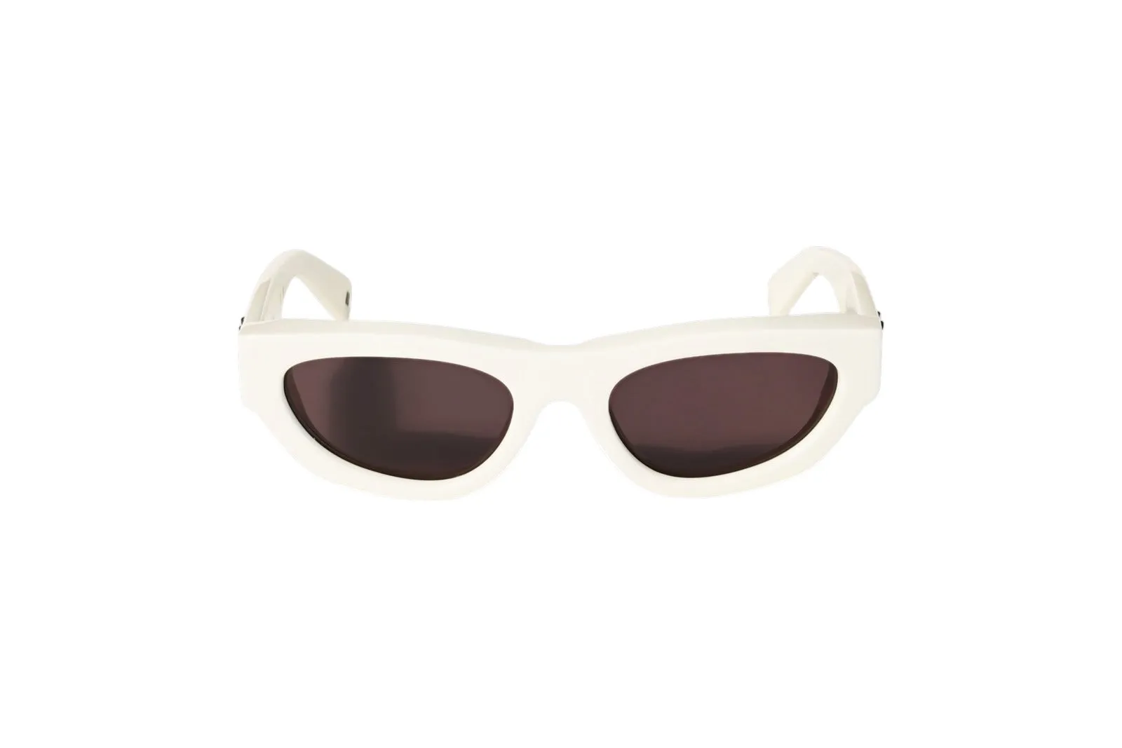 Off-White OW1050 HONOLULU 107 Occhiali da sole Acetato Bianco Grigio Geometrica Normale - immagine 2