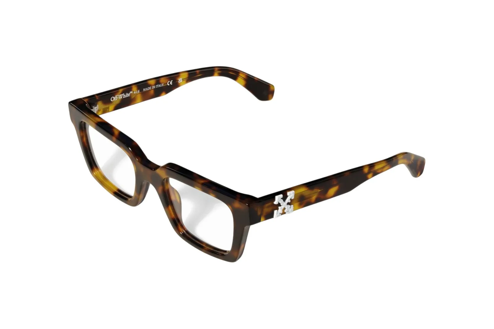 Off-White OW5008 Style 21 6D00 Montature da vista Acetato Havana Squadrata - immagine 1
