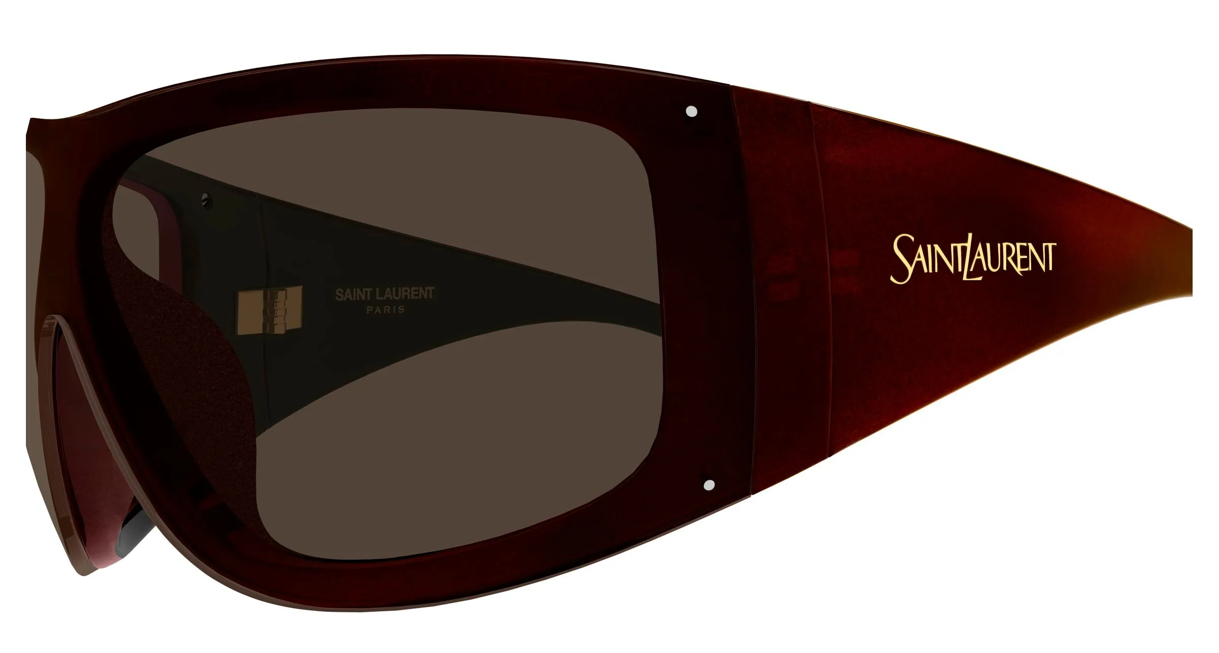 SAINT LAURENT SL 914 003 Occhiali da sole Bio-iniettato Marrone Marrone Avvolgente - immagine 3