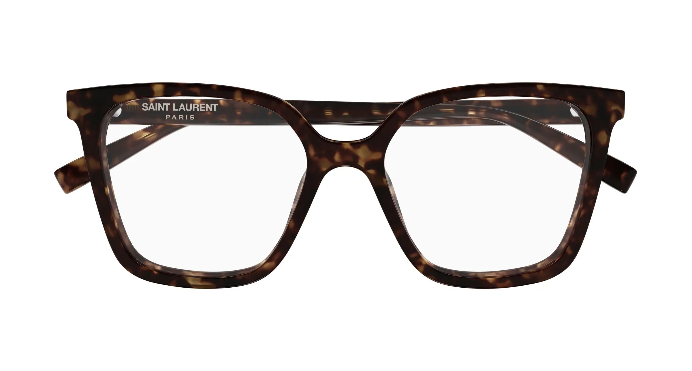 SAINT LAURENT SL 910 002 Montature da vista Acetato Havana Trasparente Cat Eye - immagine 2