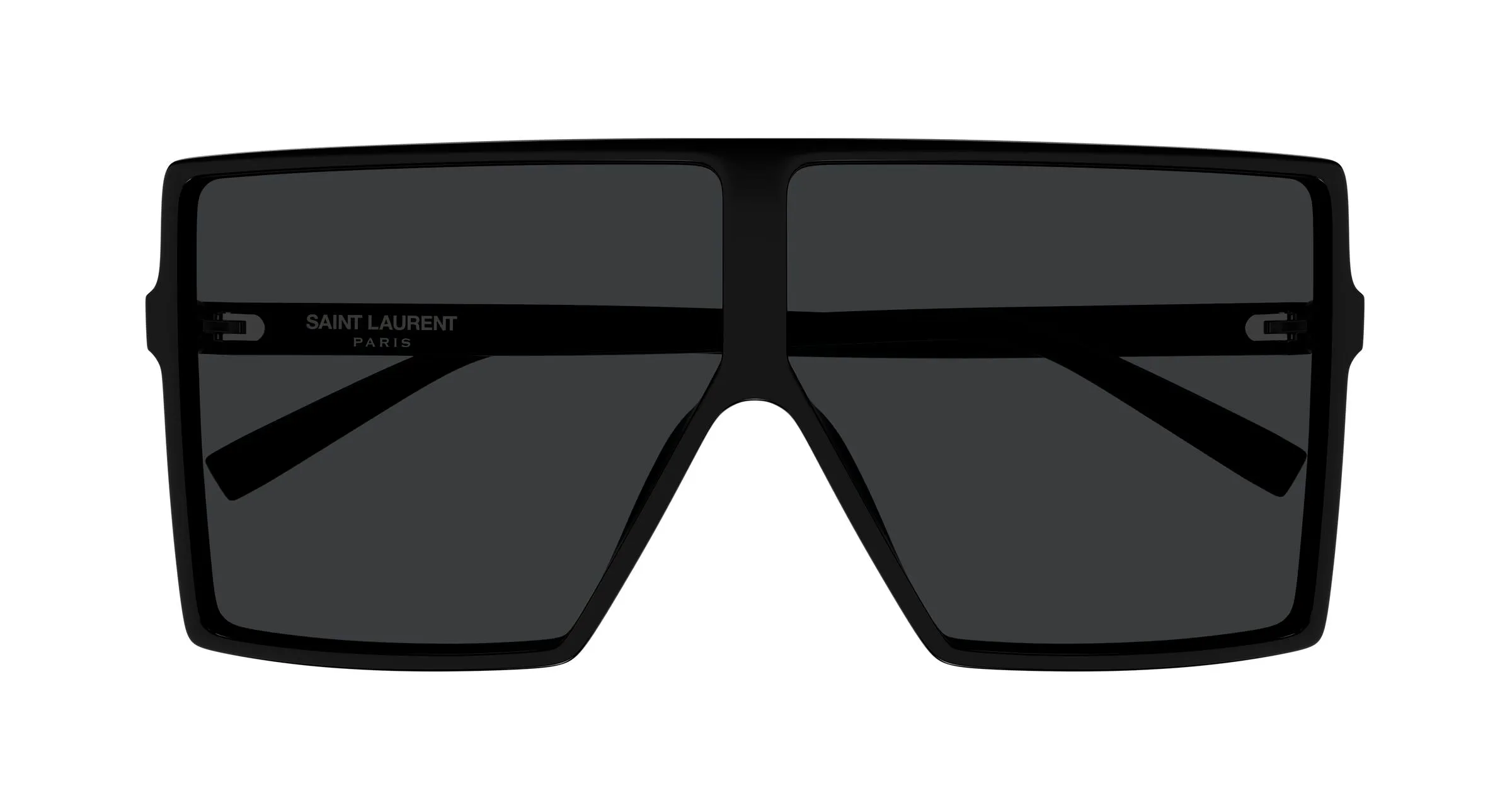 SAINT LAURENT SL 909 BETTY S 001 Occhiali da sole Acetato Nero Nero Squadrata - immagine 2