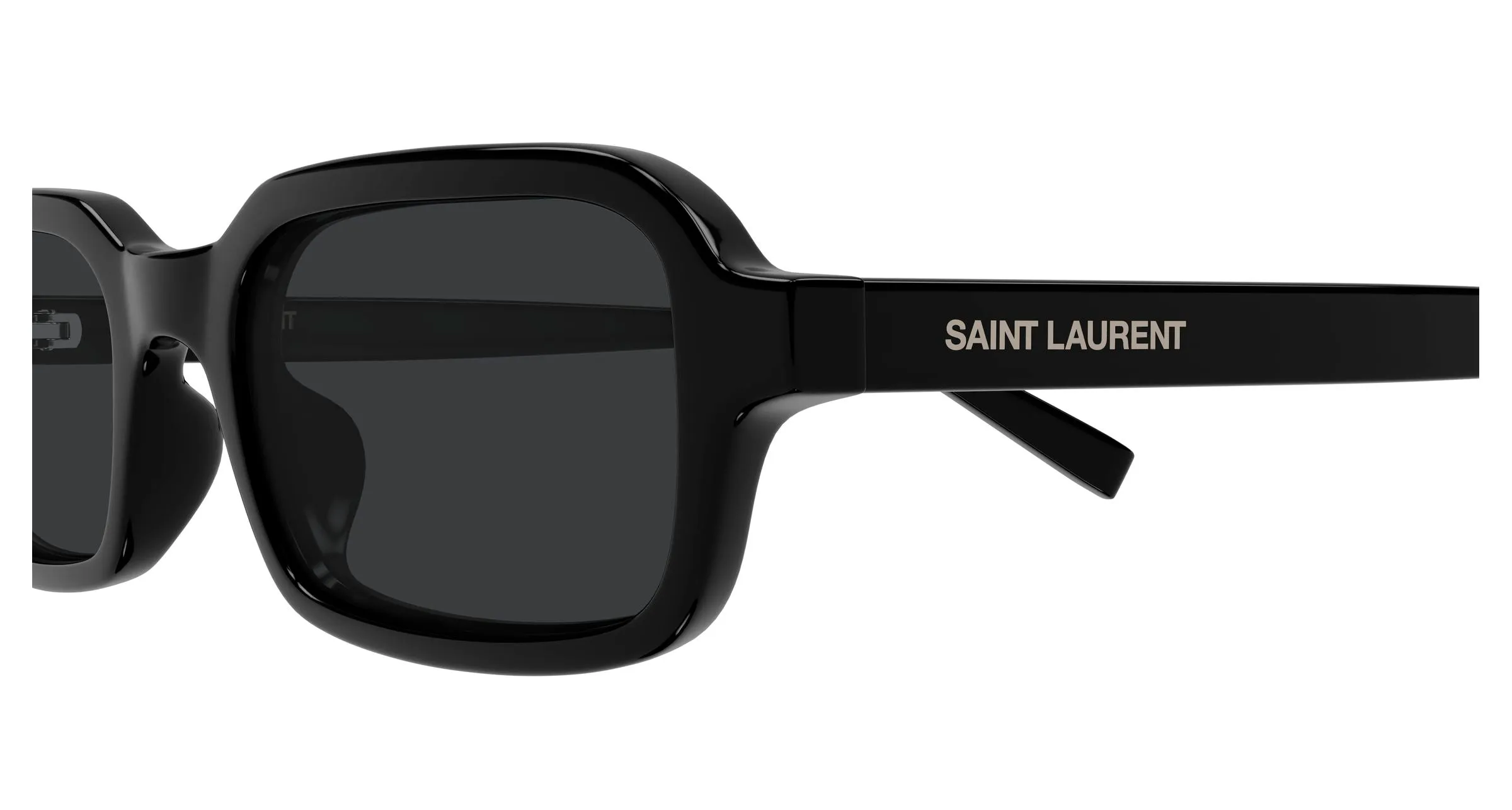 SAINT LAURENT SL 908 001 Occhiali da sole Acetato Nero Nero Squadrata - immagine 3