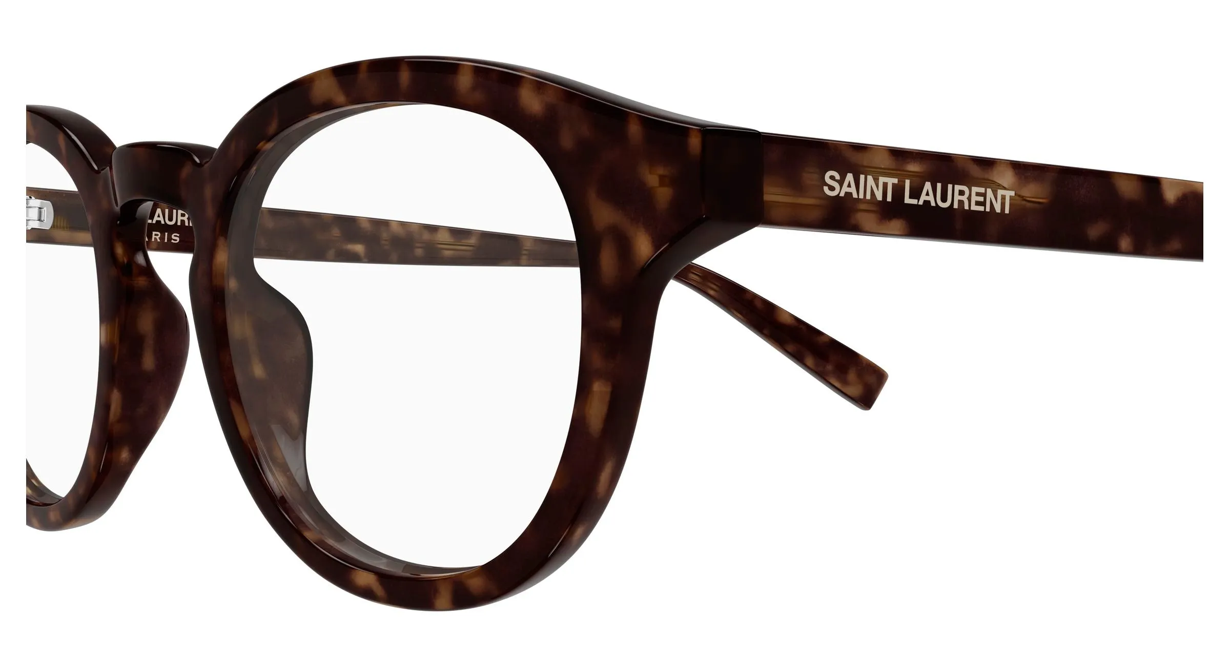 SAINT LAURENT SL 907 005 Montature da vista Acetato Havana Trasparente Cat Eye - immagine 3