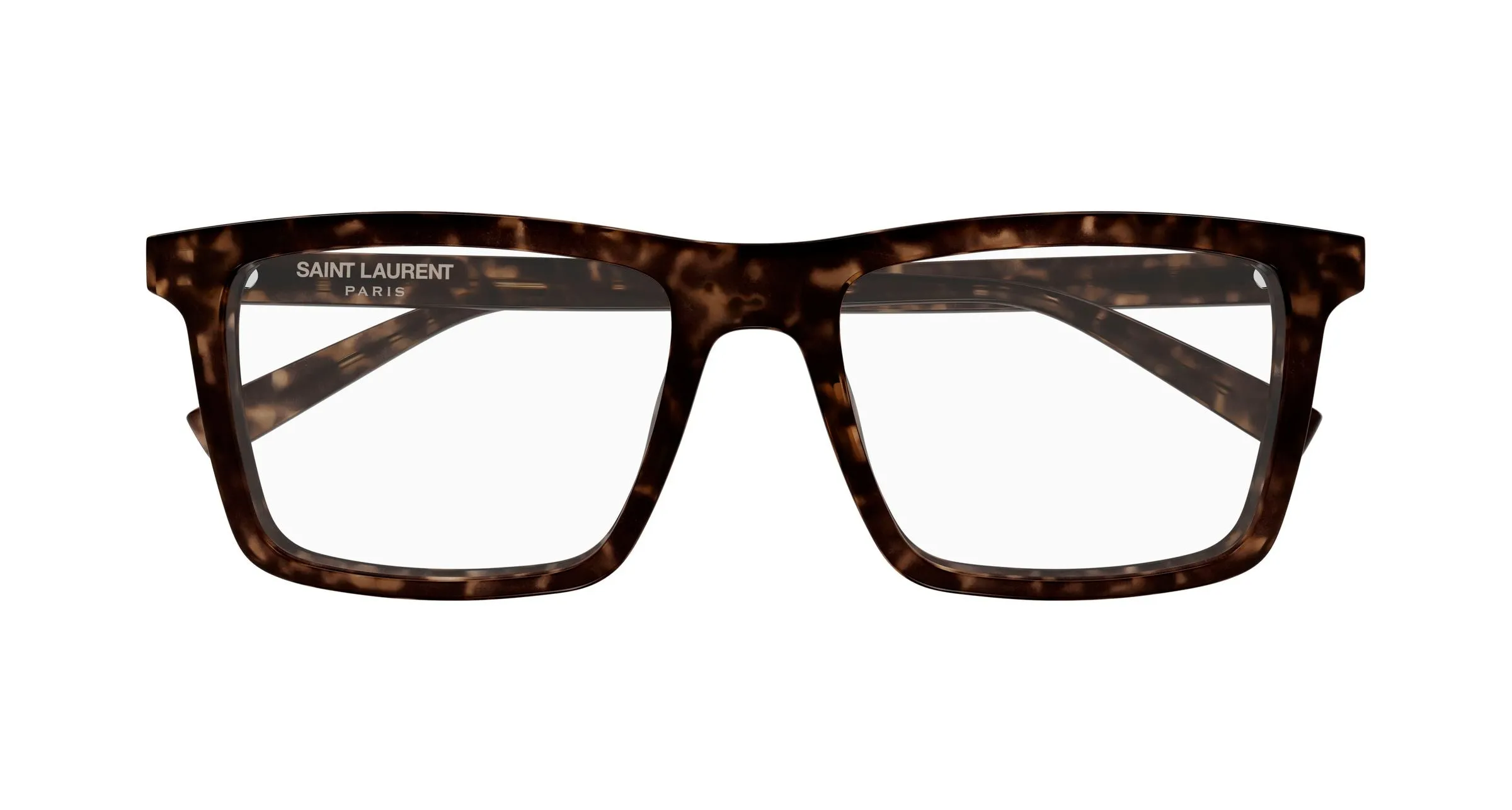 SAINT LAURENT SL 906 005 Montature da vista Acetato Havana Trasparente Squadrata - immagine 2