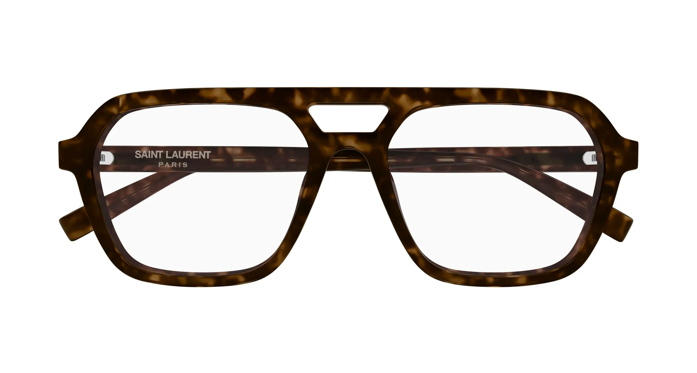 SAINT LAURENT SL 905 OPT 002 Montature da vista Acetato Havana Trasparente Squadrata - immagine 2