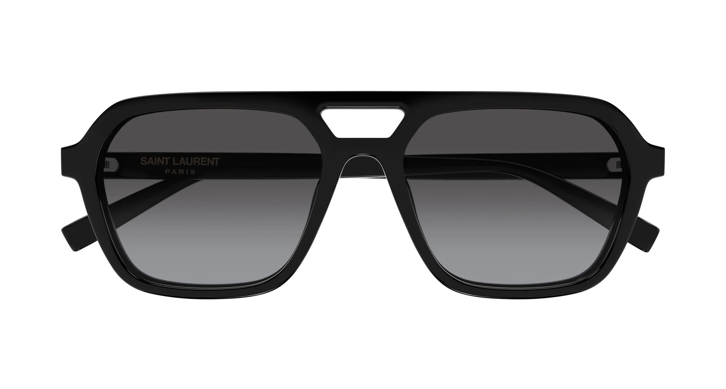 SAINT LAURENT SL 905 001 Occhiali da sole Acetato Nero Grigio Squadrata - immagine 2