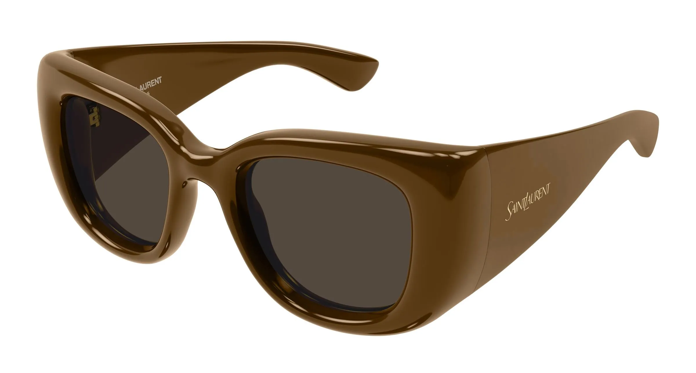 SAINT LAURENT SL 903 HOWL 006 Occhiali da sole Bio-iniettato Marrone Marrone Cat Eye - immagine 1
