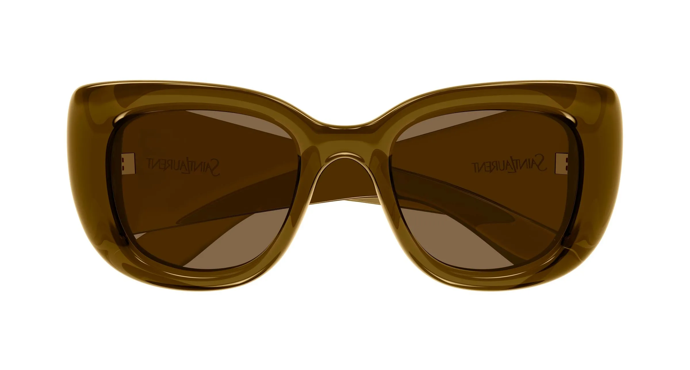 SAINT LAURENT SL 903 HOWL 004 Occhiali da sole Bio-iniettato Marrone Marrone Cat Eye - immagine 2