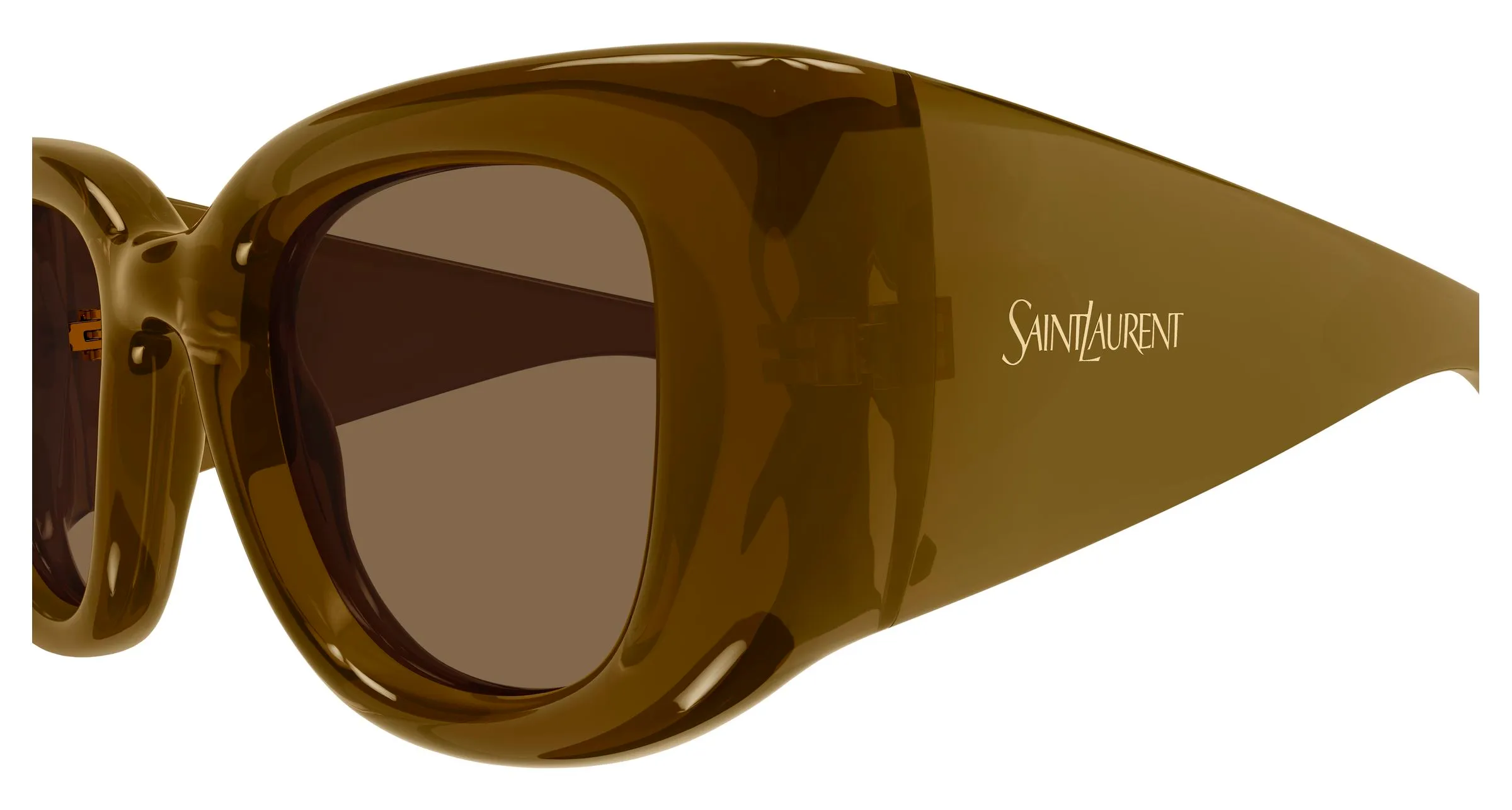 SAINT LAURENT SL 903 HOWL 004 Occhiali da sole Bio-iniettato Marrone Marrone Cat Eye - immagine 3