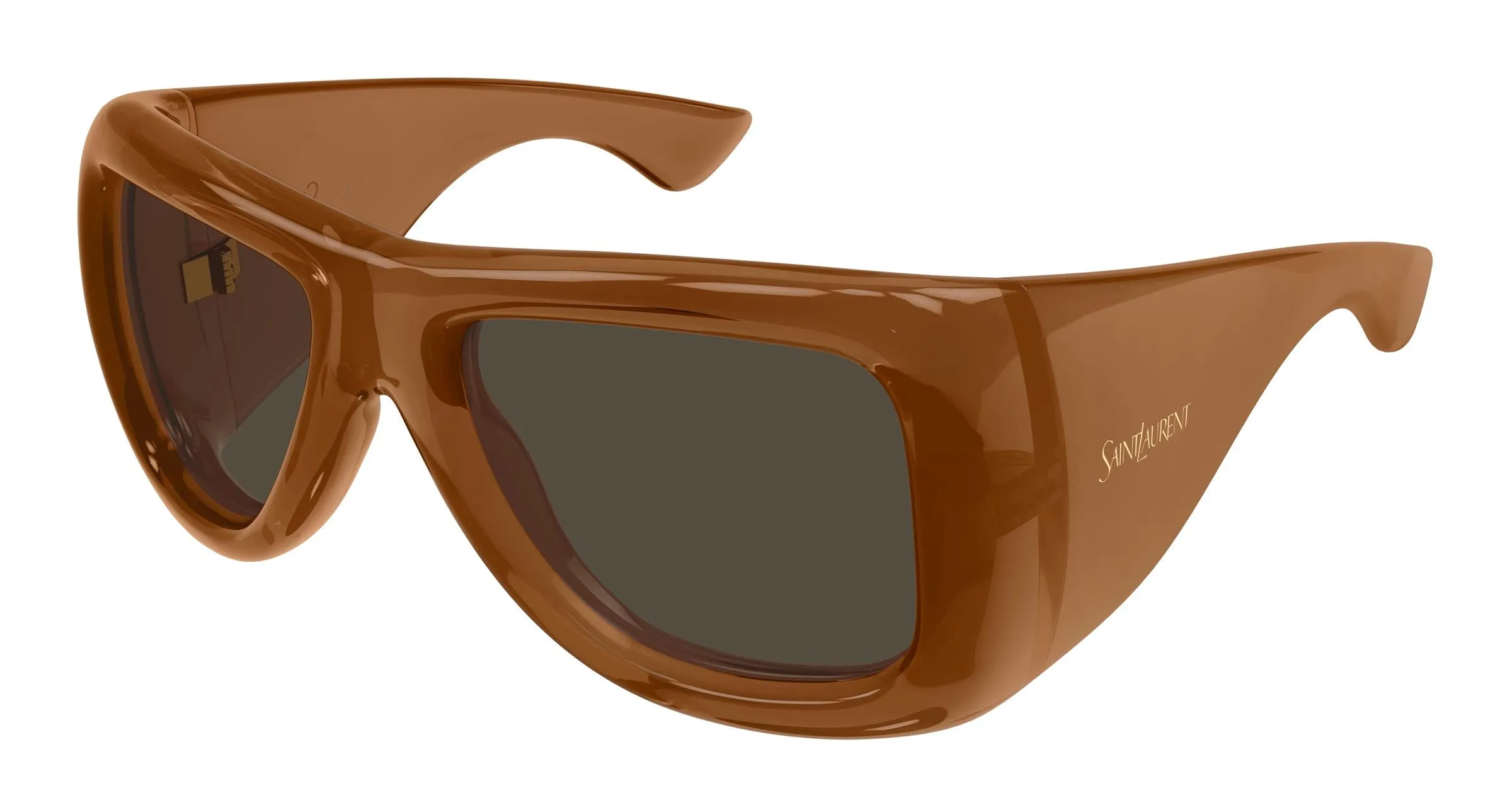 SAINT LAURENT SL 902 HOWL 017 Occhiali da sole Bio-iniettato Marrone Marrone Pilot - immagine 1