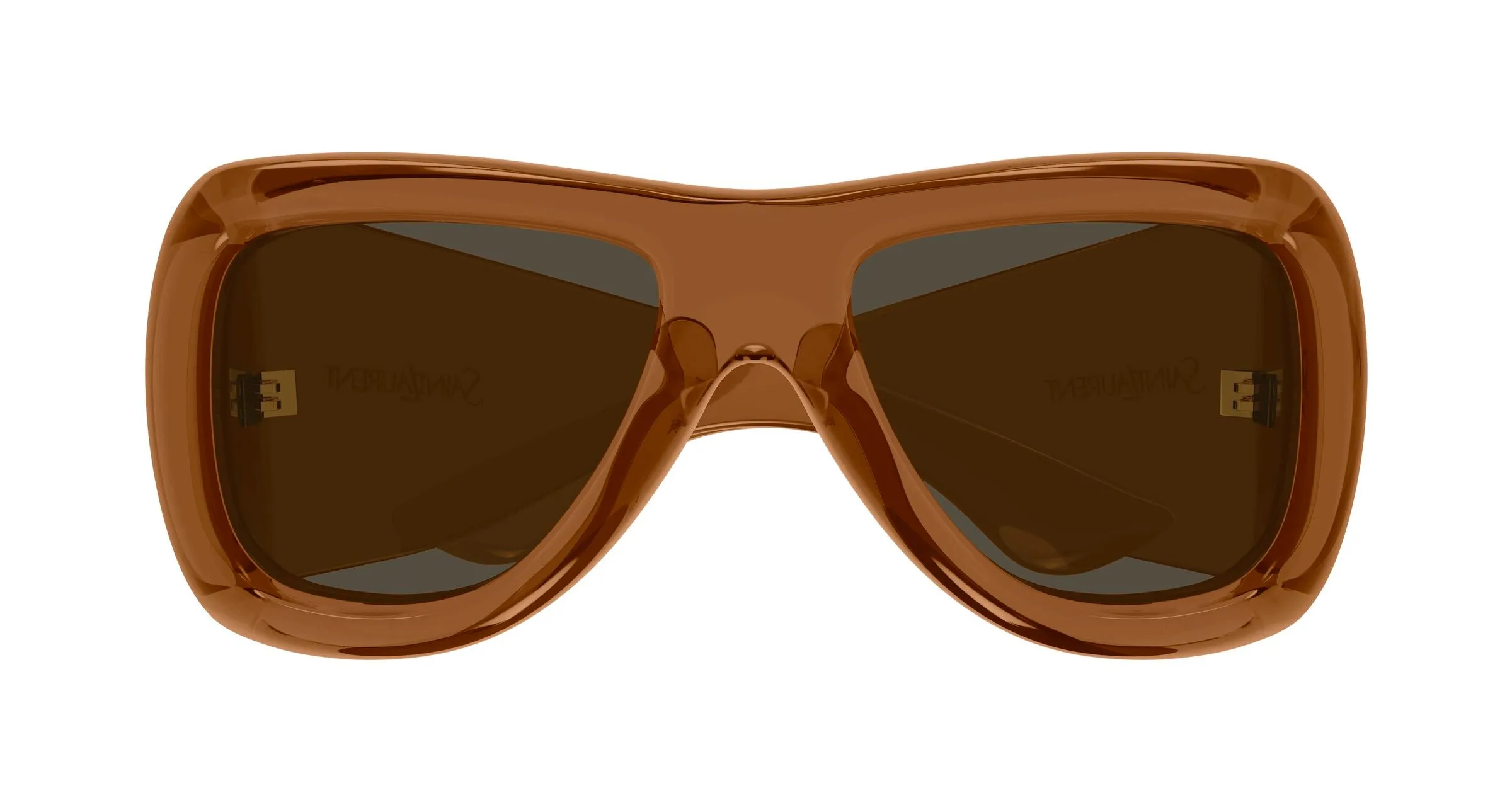 SAINT LAURENT SL 902 HOWL 017 Occhiali da sole Bio-iniettato Marrone Marrone Pilot - immagine 2