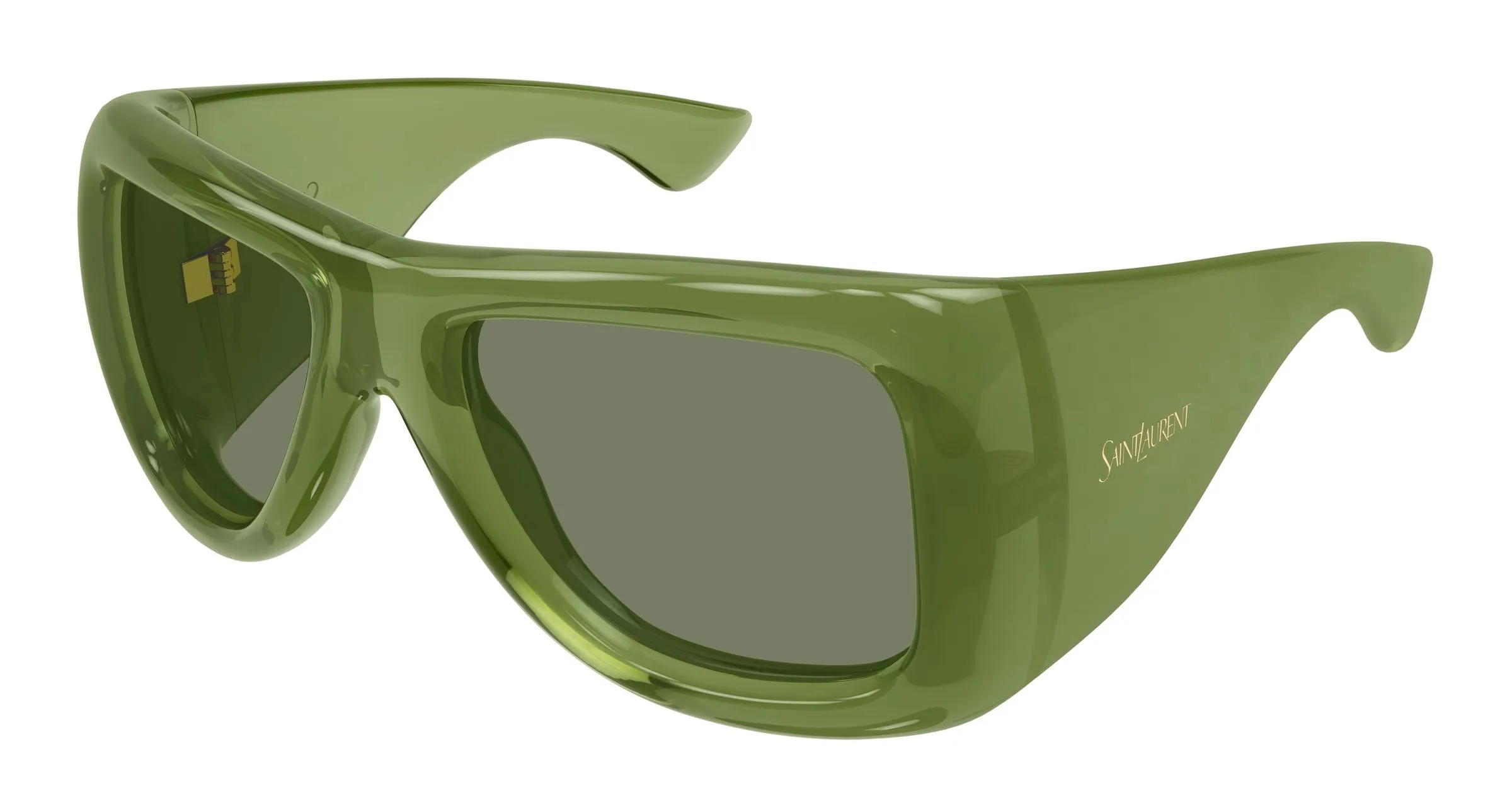 SAINT LAURENT SL 902 HOWL 010 Occhiali da sole Bio-iniettato Verde Verde Pilot - immagine 1