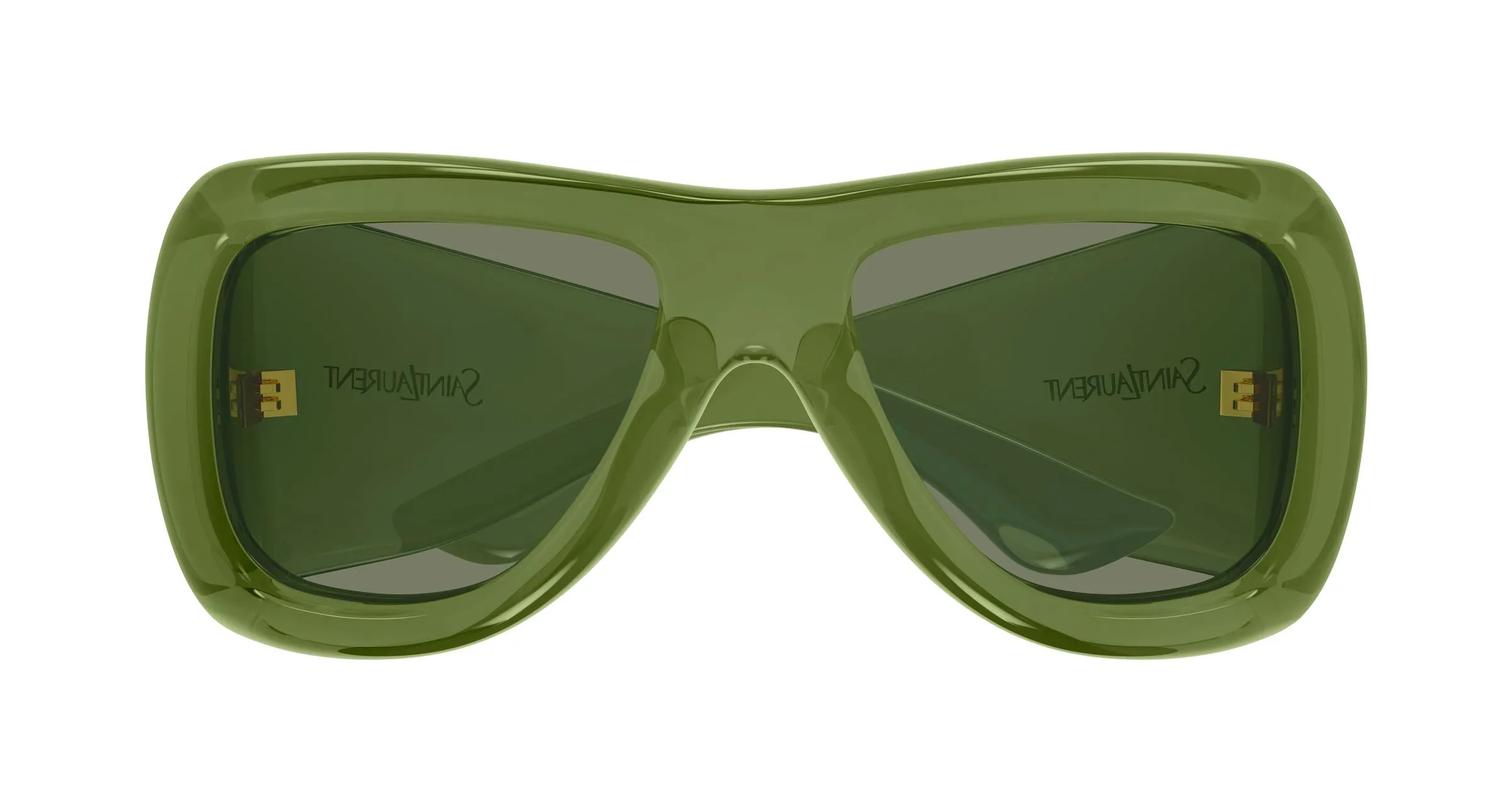 SAINT LAURENT SL 902 HOWL 010 Occhiali da sole Bio-iniettato Verde Verde Pilot - immagine 2