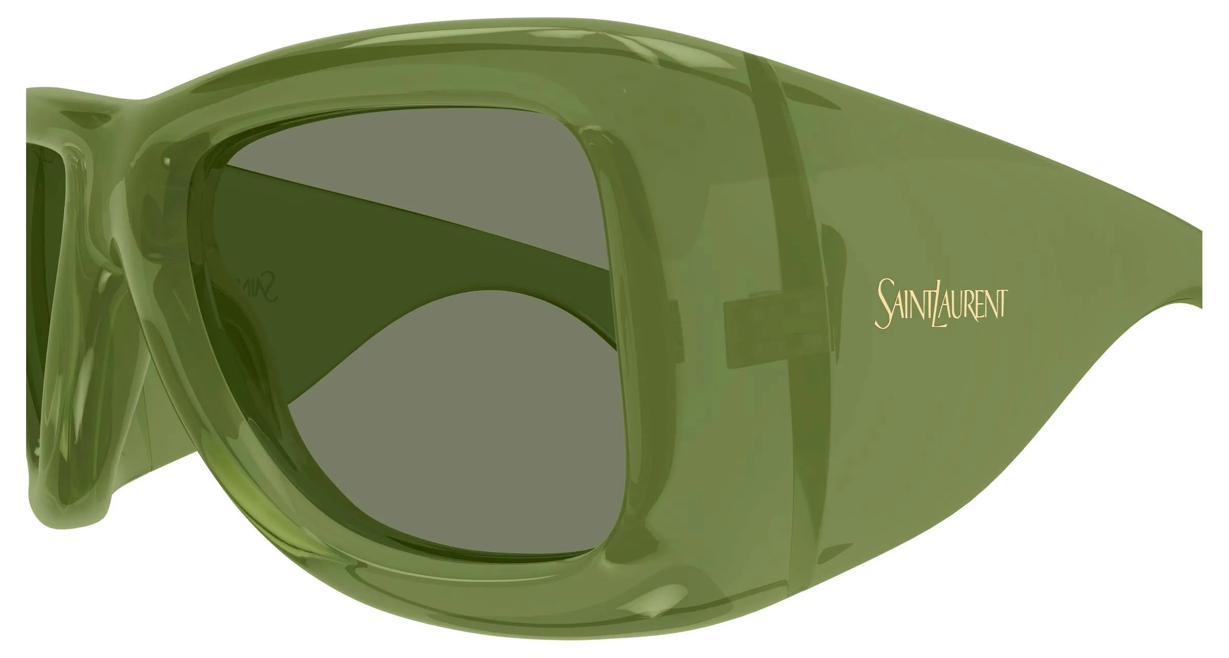 SAINT LAURENT SL 902 HOWL 010 Occhiali da sole Bio-iniettato Verde Verde Pilot - immagine 3