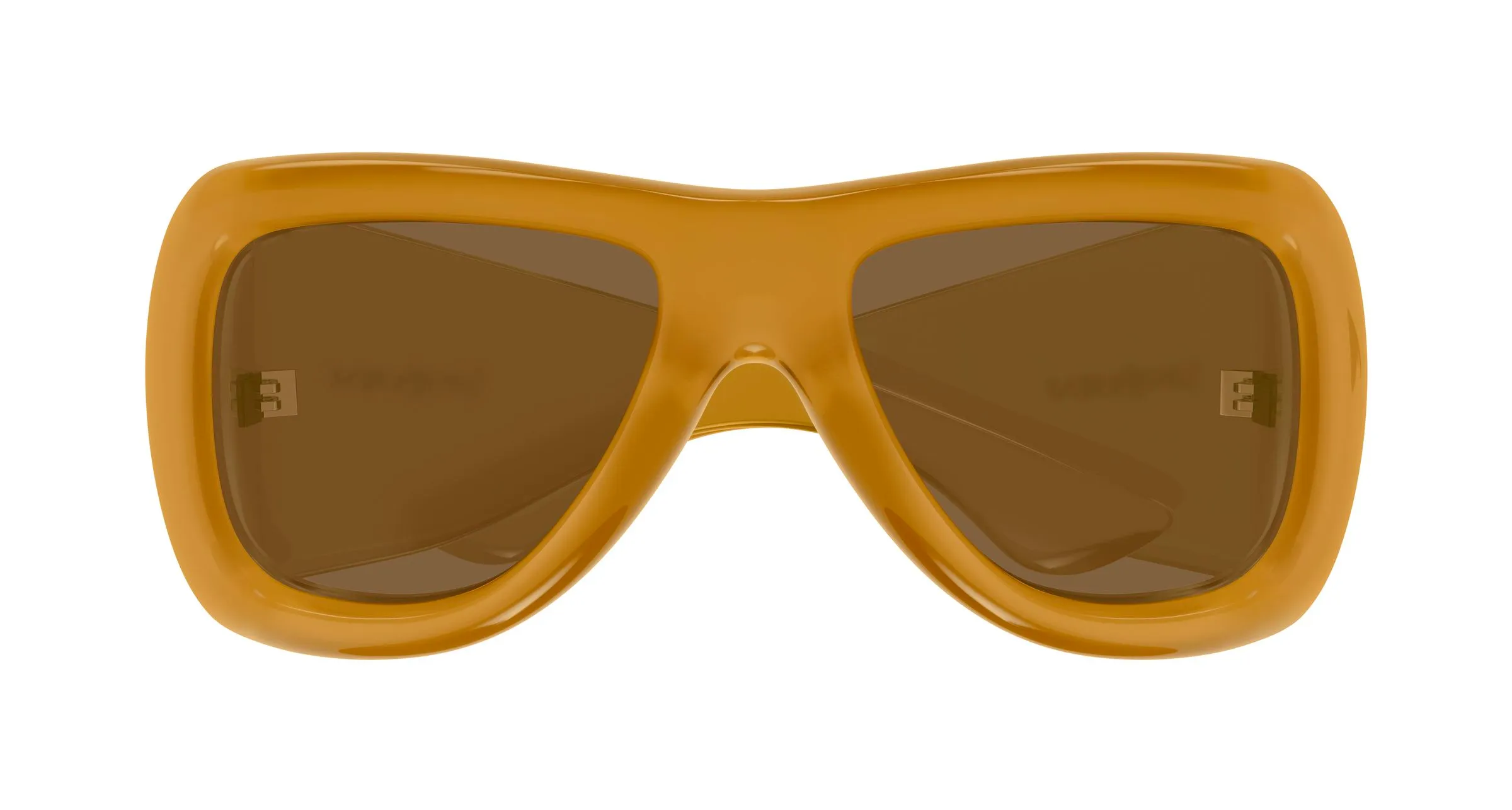 SAINT LAURENT SL 902 HOWL 008 Occhiali da sole Bio-iniettato Giallo Marrone Pilot - immagine 2