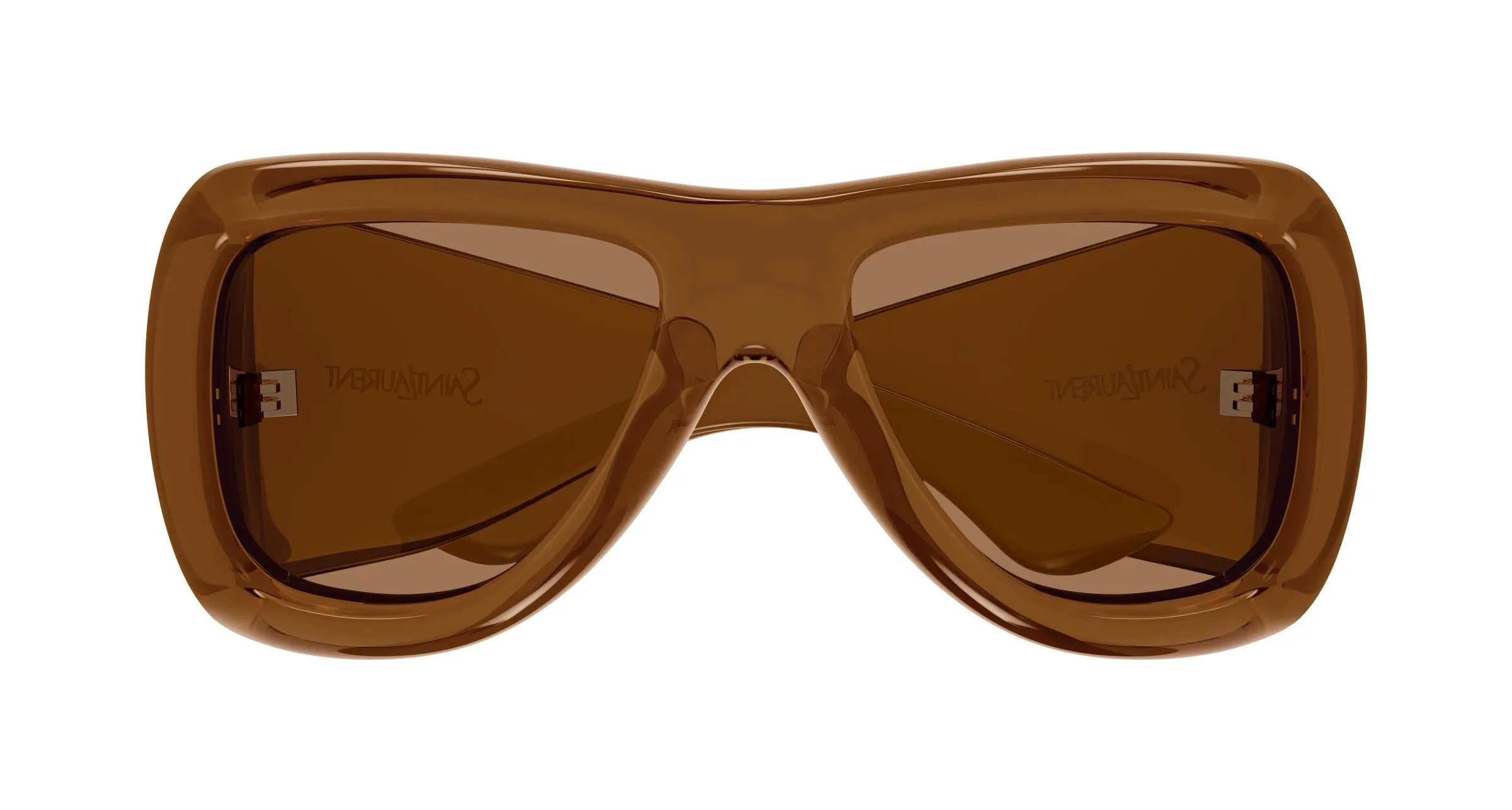 SAINT LAURENT SL 902 HOWL 007 Occhiali da sole Bio-iniettato Marrone Marrone Pilot - immagine 2