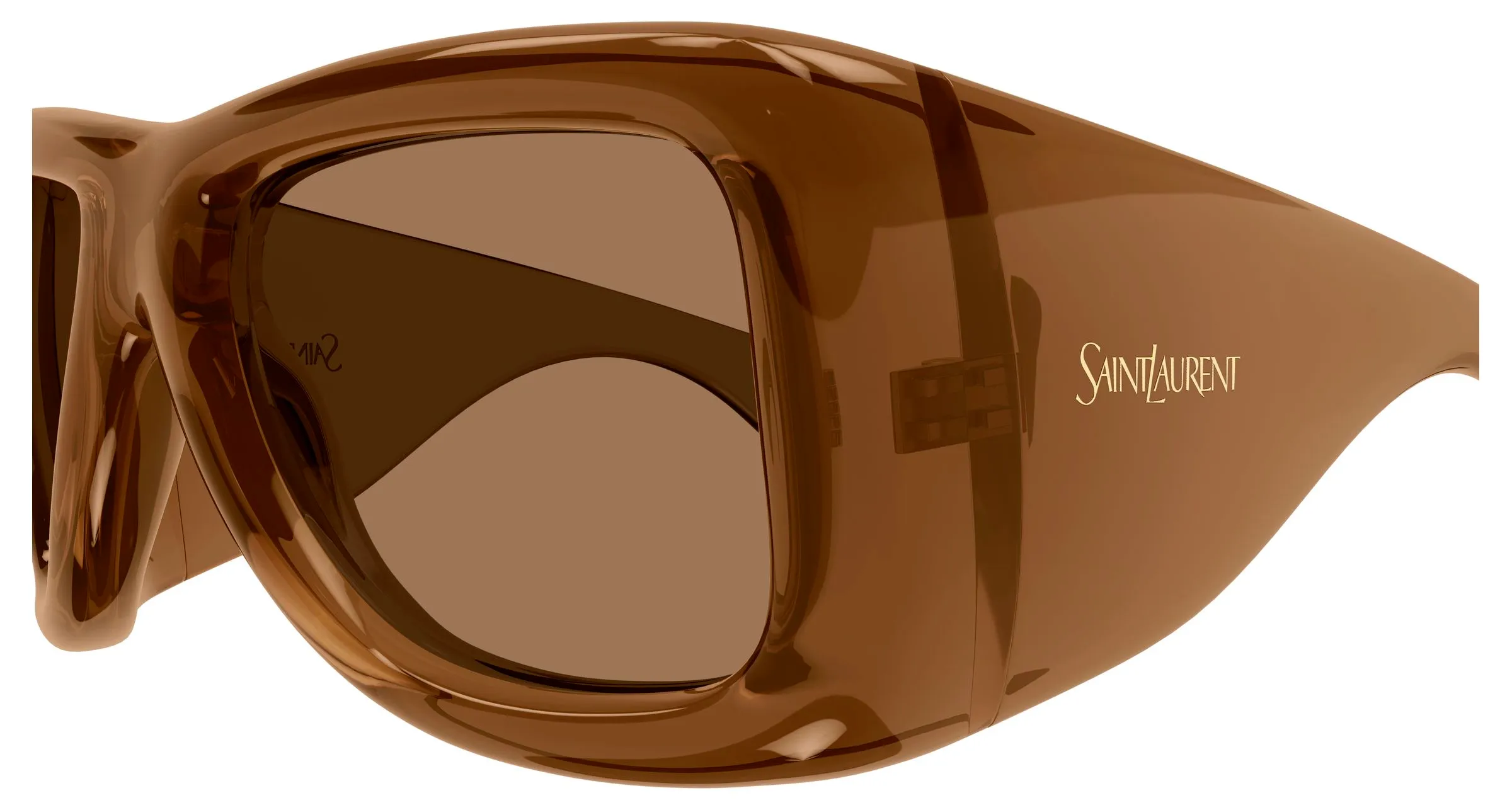 SAINT LAURENT SL 902 HOWL 007 Occhiali da sole Bio-iniettato Marrone Marrone Pilot - immagine 3