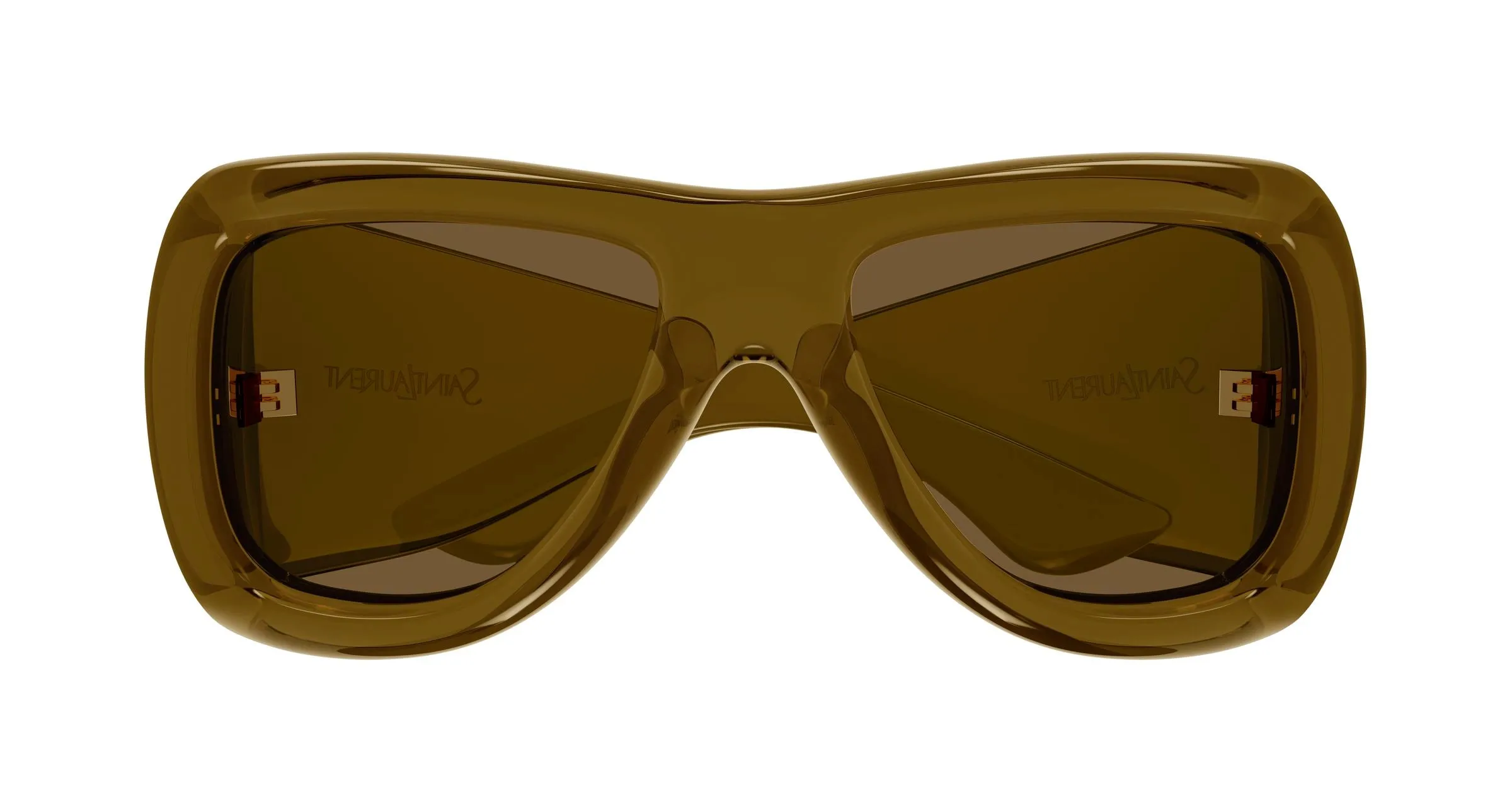 SAINT LAURENT SL 902 HOWL 004 Occhiali da sole Bio-iniettato Marrone Marrone Pilot - immagine 2