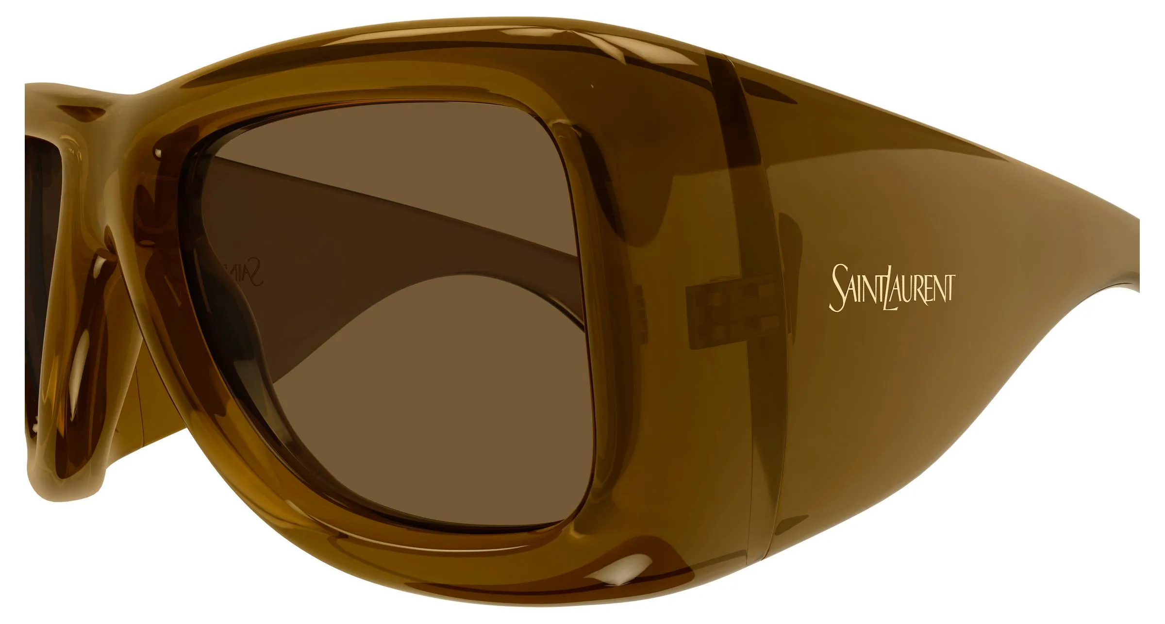 SAINT LAURENT SL 902 HOWL 004 Occhiali da sole Bio-iniettato Marrone Marrone Pilot - immagine 3