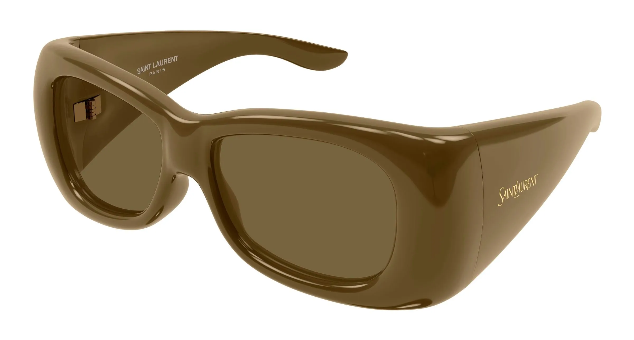 SAINT LAURENT SL 901 HOWL 009 Occhiali da sole Bio-iniettato Marrone Marrone Squadrata - immagine 1