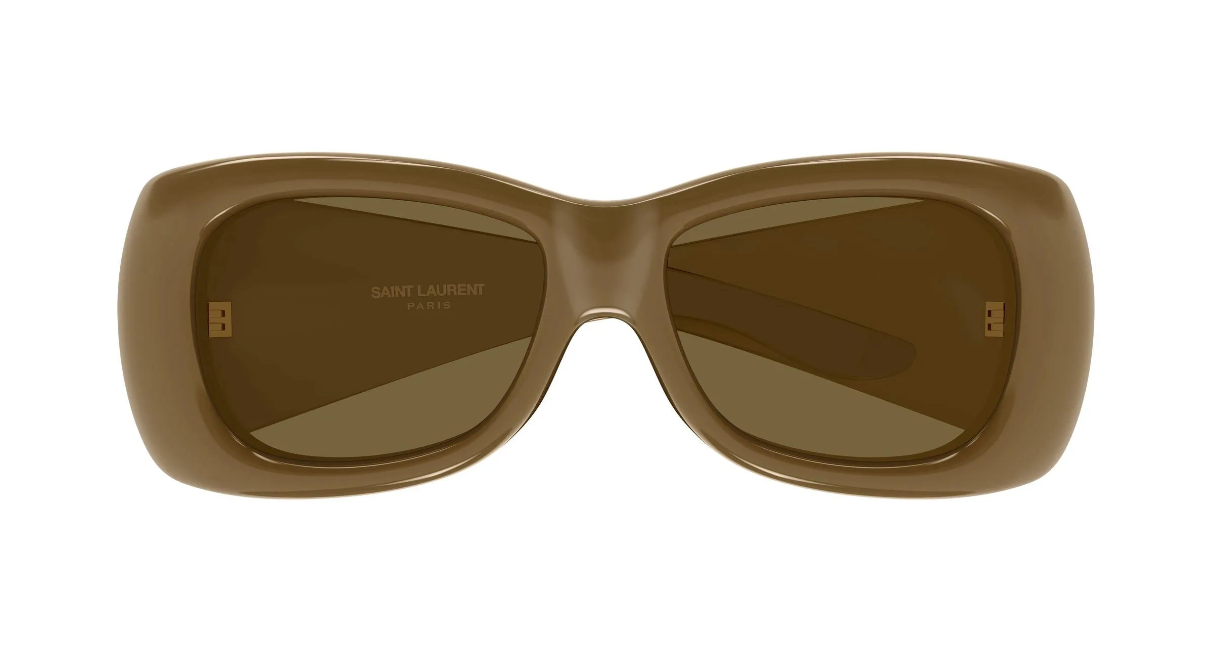 SAINT LAURENT SL 901 HOWL 009 Occhiali da sole Bio-iniettato Marrone Marrone Squadrata - immagine 2