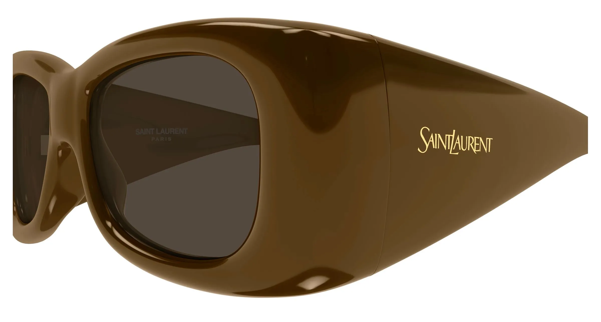 SAINT LAURENT SL 901 HOWL 006 Occhiali da sole Bio-iniettato Marrone Marrone Squadrata - immagine 3