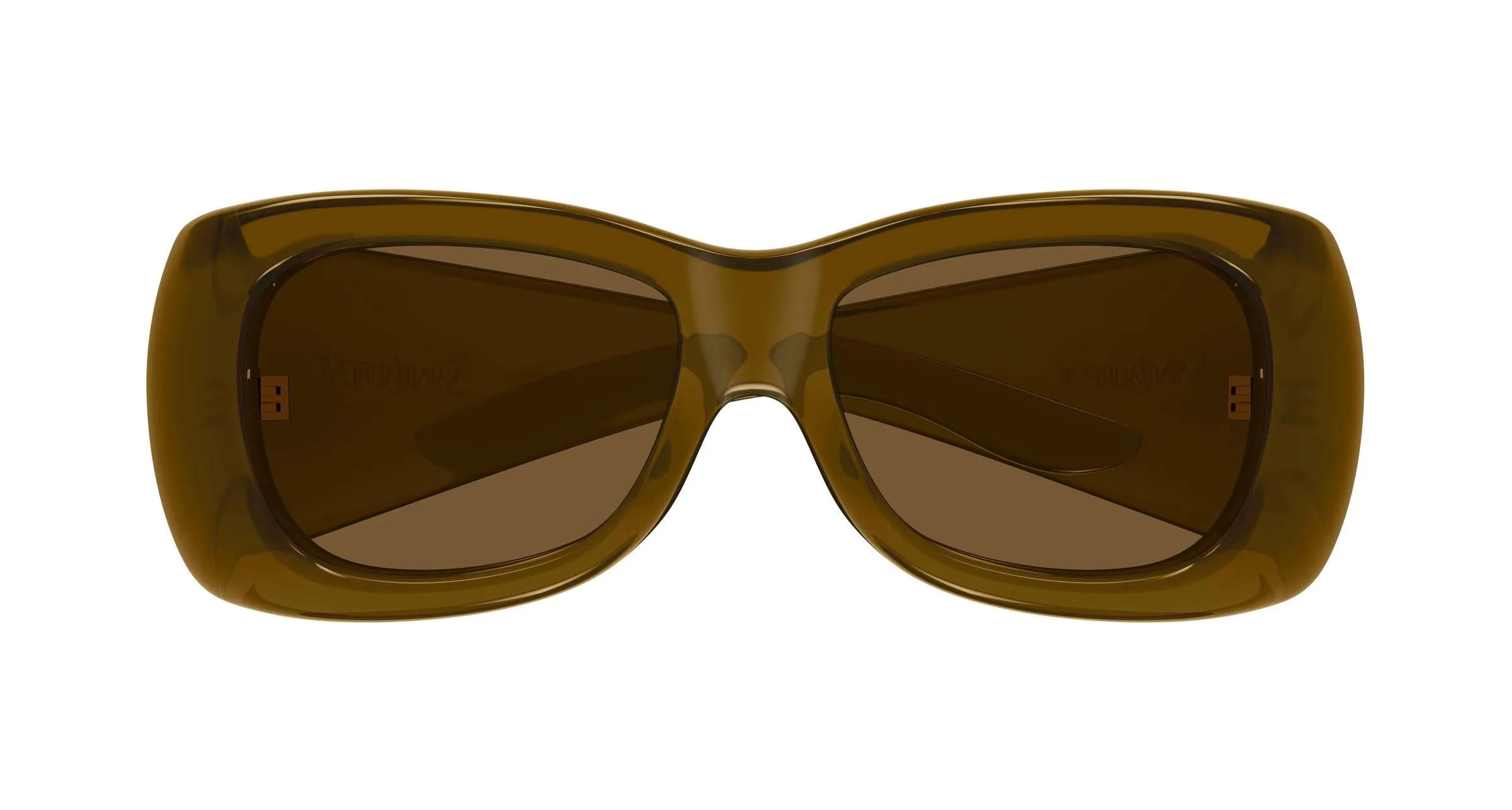 SAINT LAURENT SL 901 HOWL 004 Occhiali da sole Bio-iniettato Marrone Marrone Squadrata - immagine 2