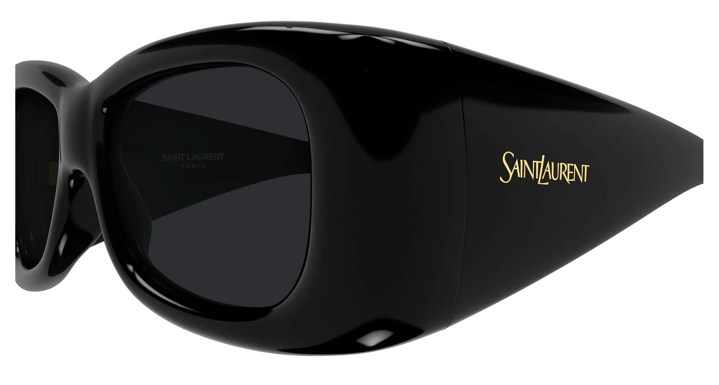 SAINT LAURENT SL 901 HOWL 001 Occhiali da sole Bio-iniettato Nero Nero Squadrata - immagine 3