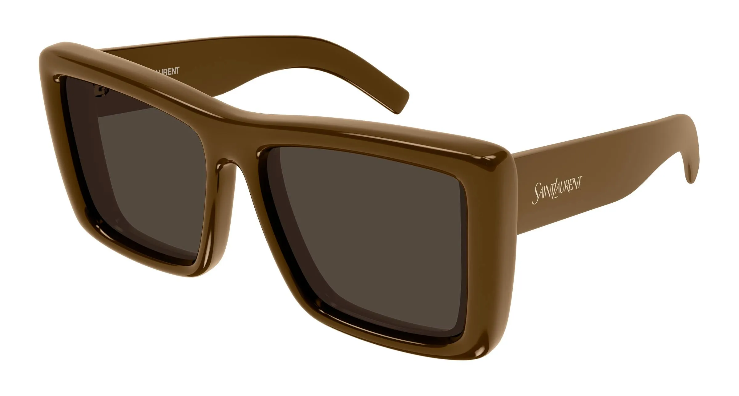 SAINT LAURENT SL 900 HOWL 006 Occhiali da sole Bio-iniettato Marrone Marrone Squadrata - immagine 1