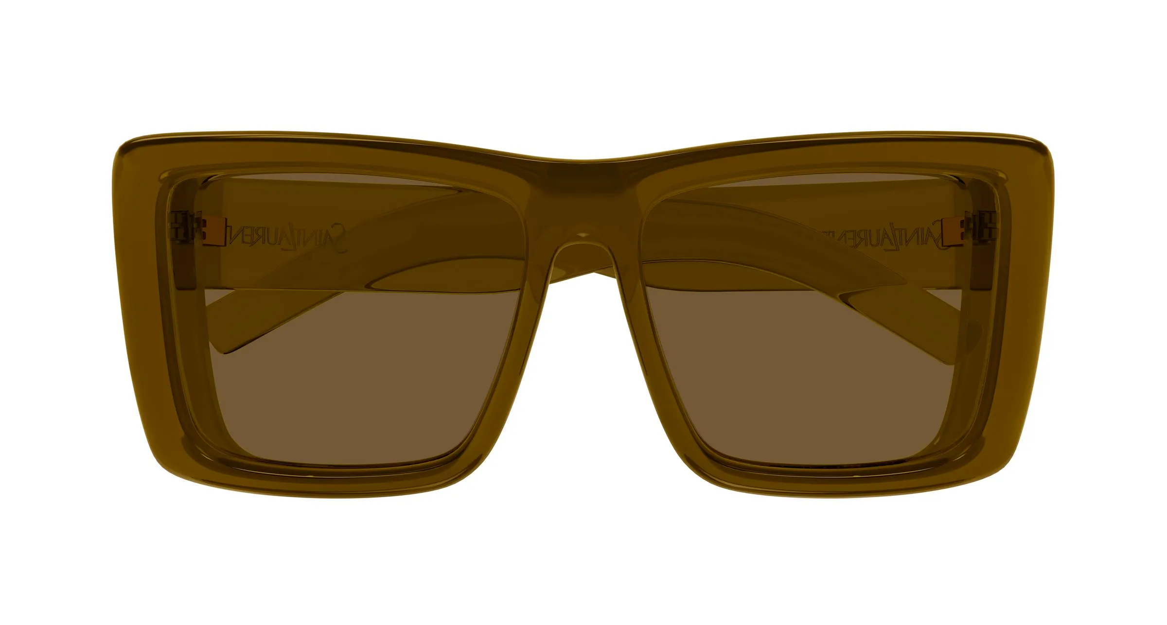 SAINT LAURENT SL 900 HOWL 004 Occhiali da sole Bio-iniettato Marrone Marrone Squadrata - immagine 2