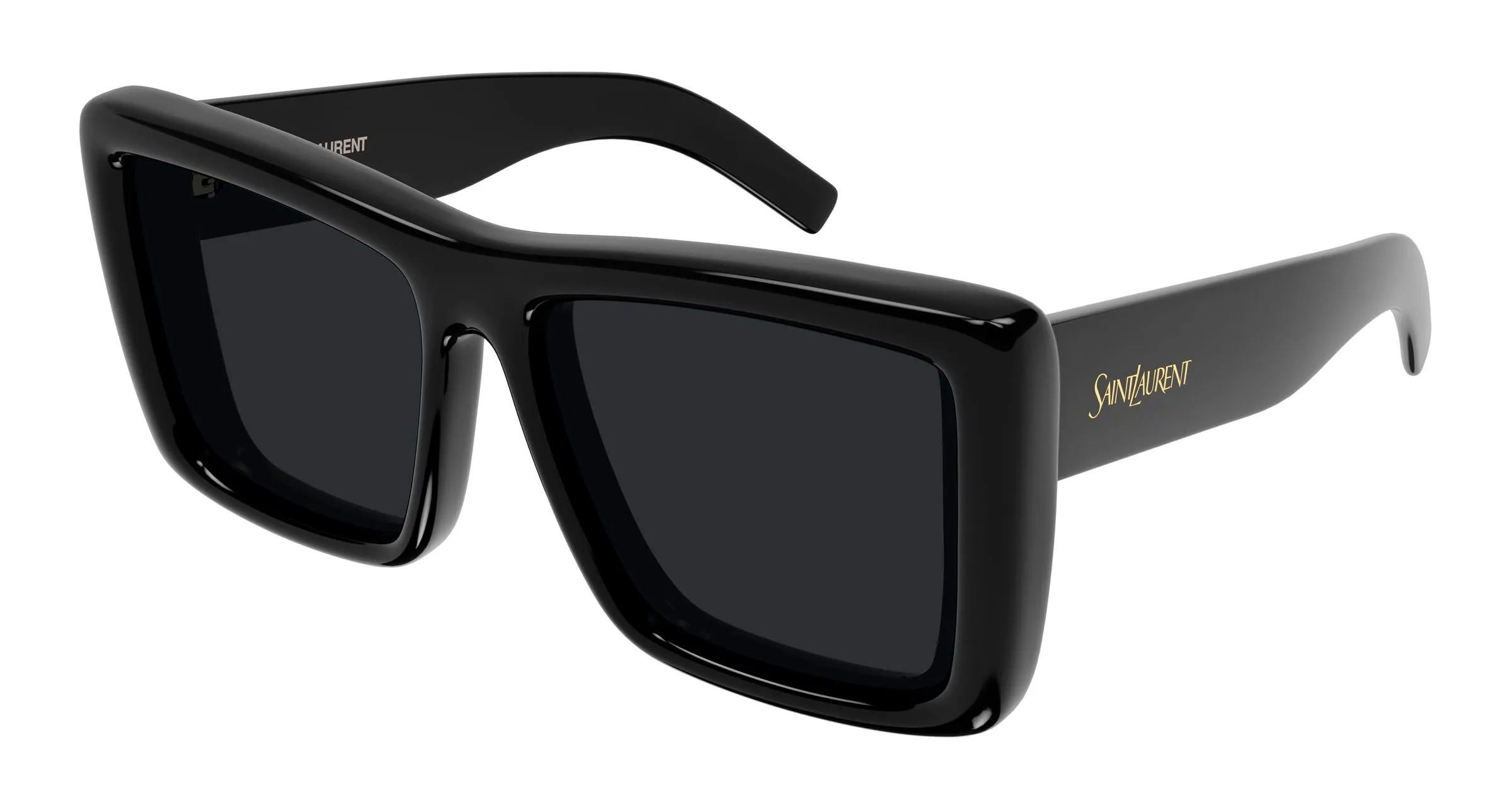 SAINT LAURENT SL 900 HOWL 001 Occhiali da sole Bio-iniettato Nero Nero Squadrata - immagine 1