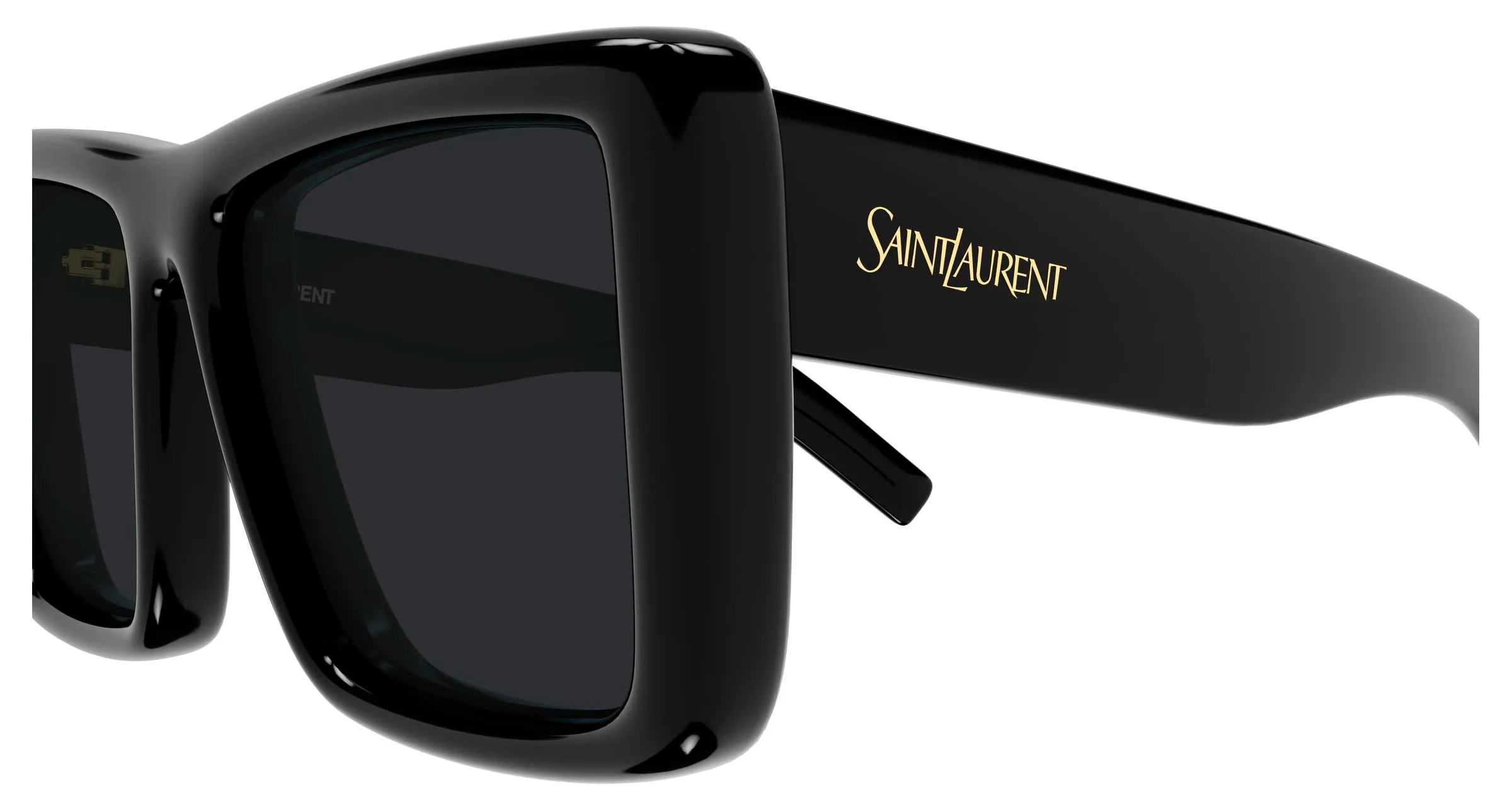 SAINT LAURENT SL 900 HOWL 001 Occhiali da sole Bio-iniettato Nero Nero Squadrata - immagine 3