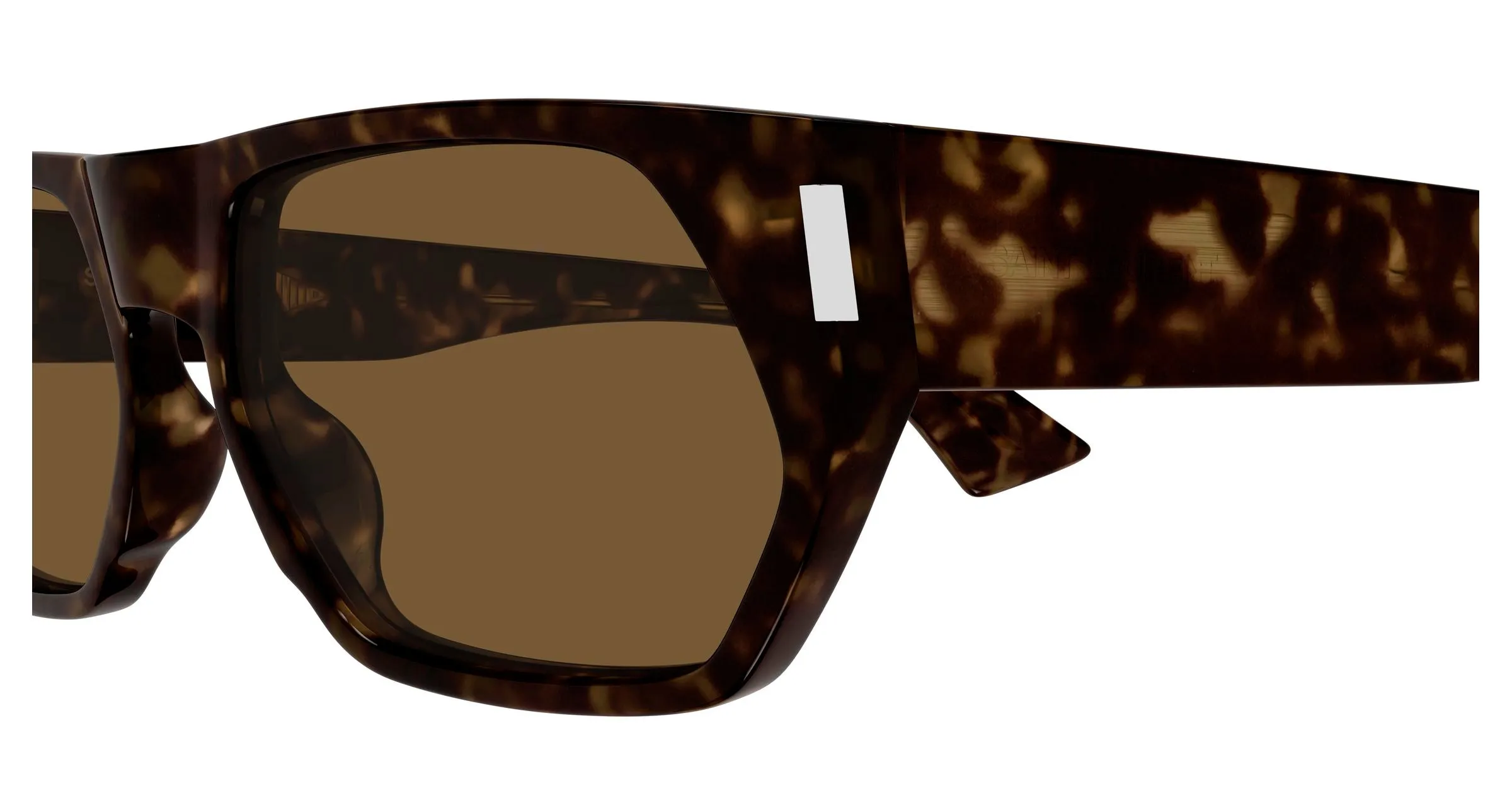 SAINT LAURENT SL 898 006 Occhiali da sole Acetato Havana Marrone Squadrata - immagine 3