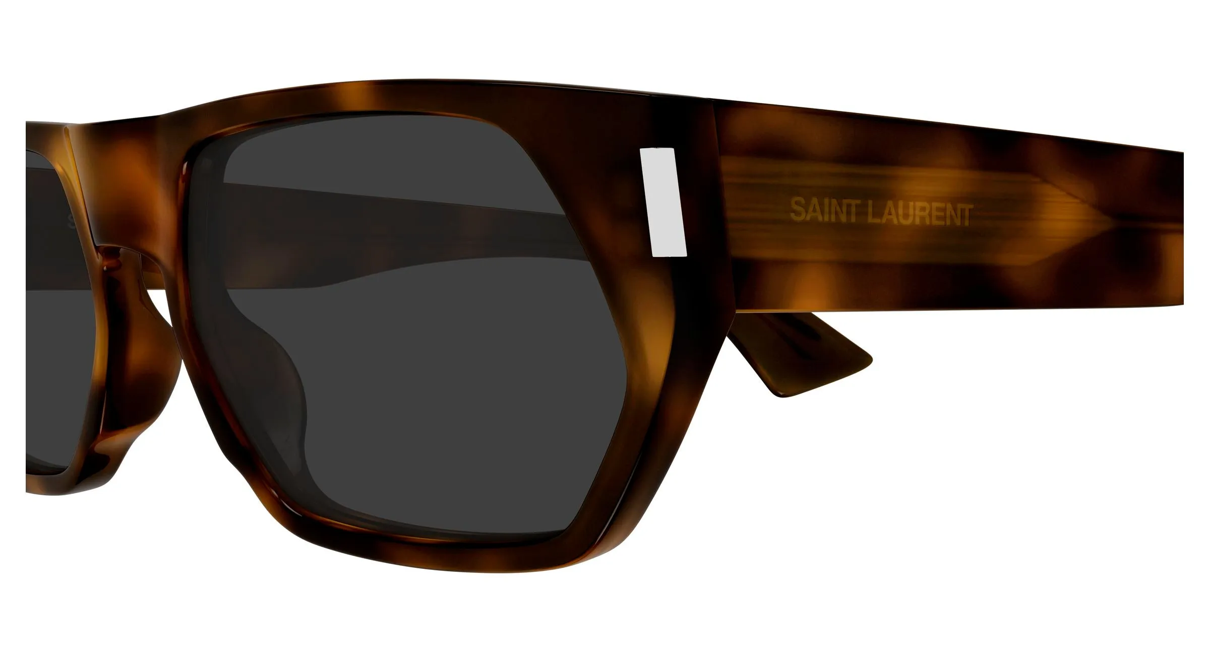 SAINT LAURENT SL 898 003 Occhiali da sole Acetato Havana Grigio Squadrata - immagine 3