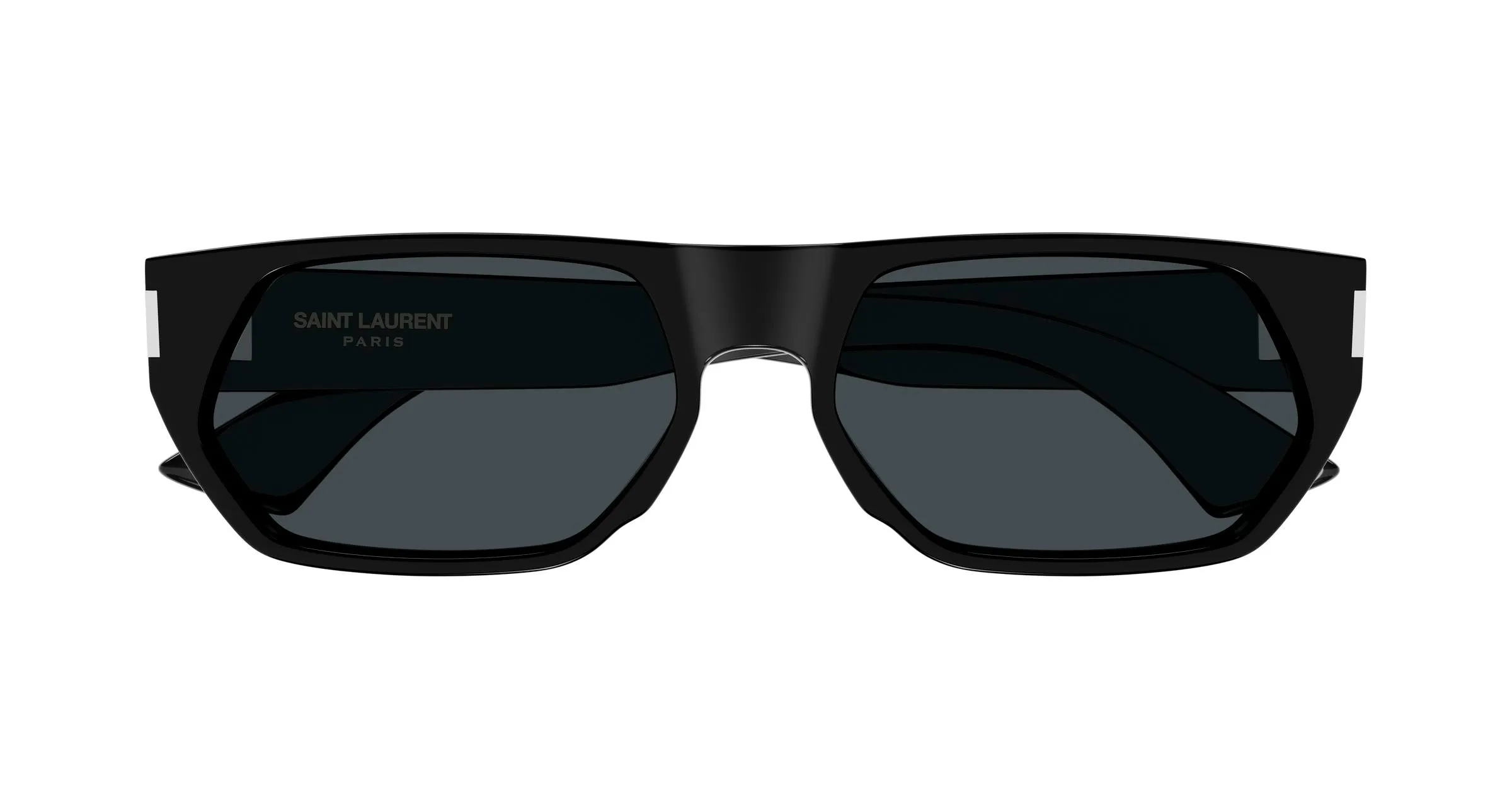 SAINT LAURENT SL 898 001 Occhiali da sole Acetato Nero Nero Squadrata - immagine 2