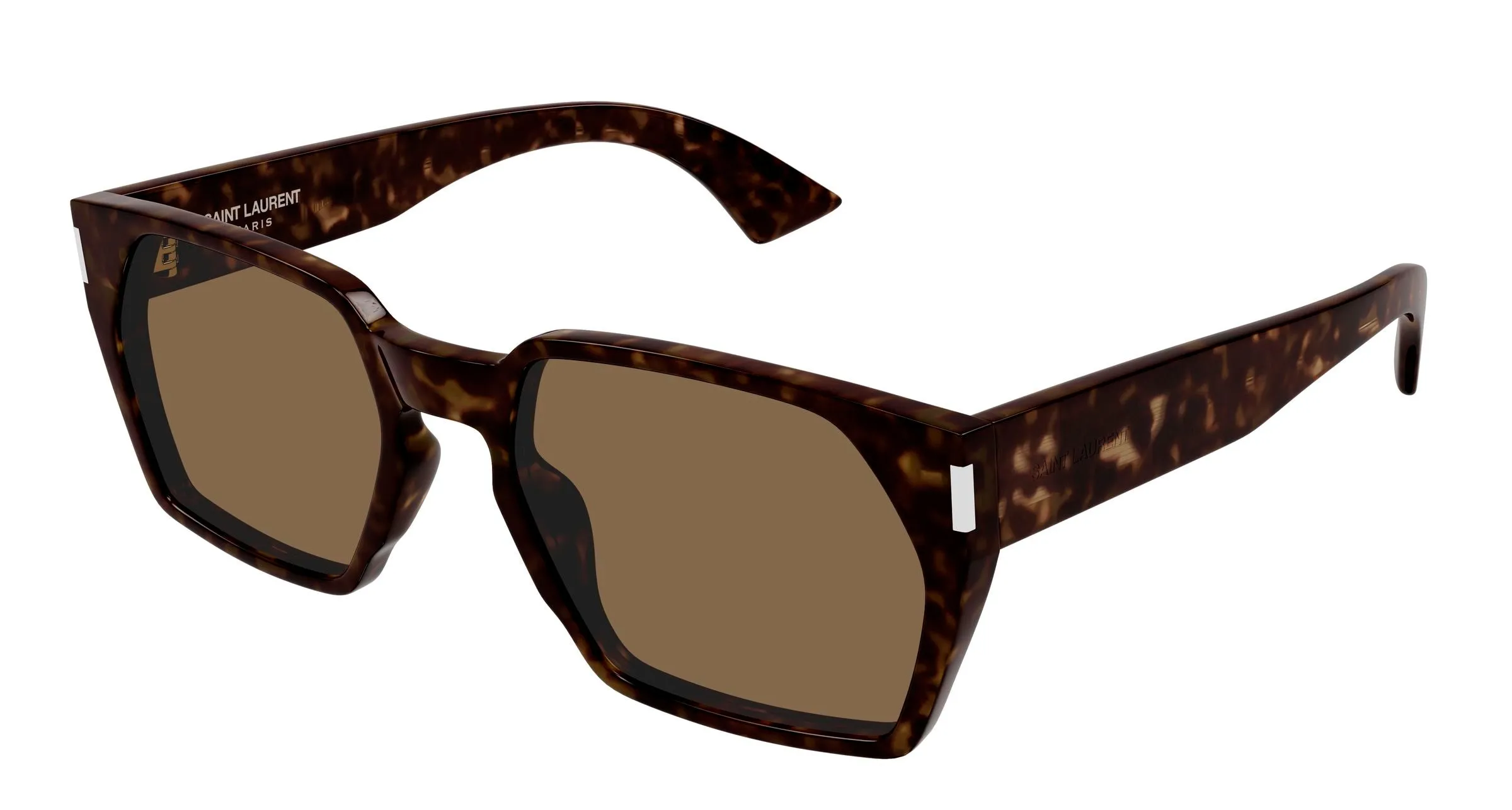 SAINT LAURENT SL 894 006 Occhiali da sole Acetato Havana Marrone Squadrata - immagine 1
