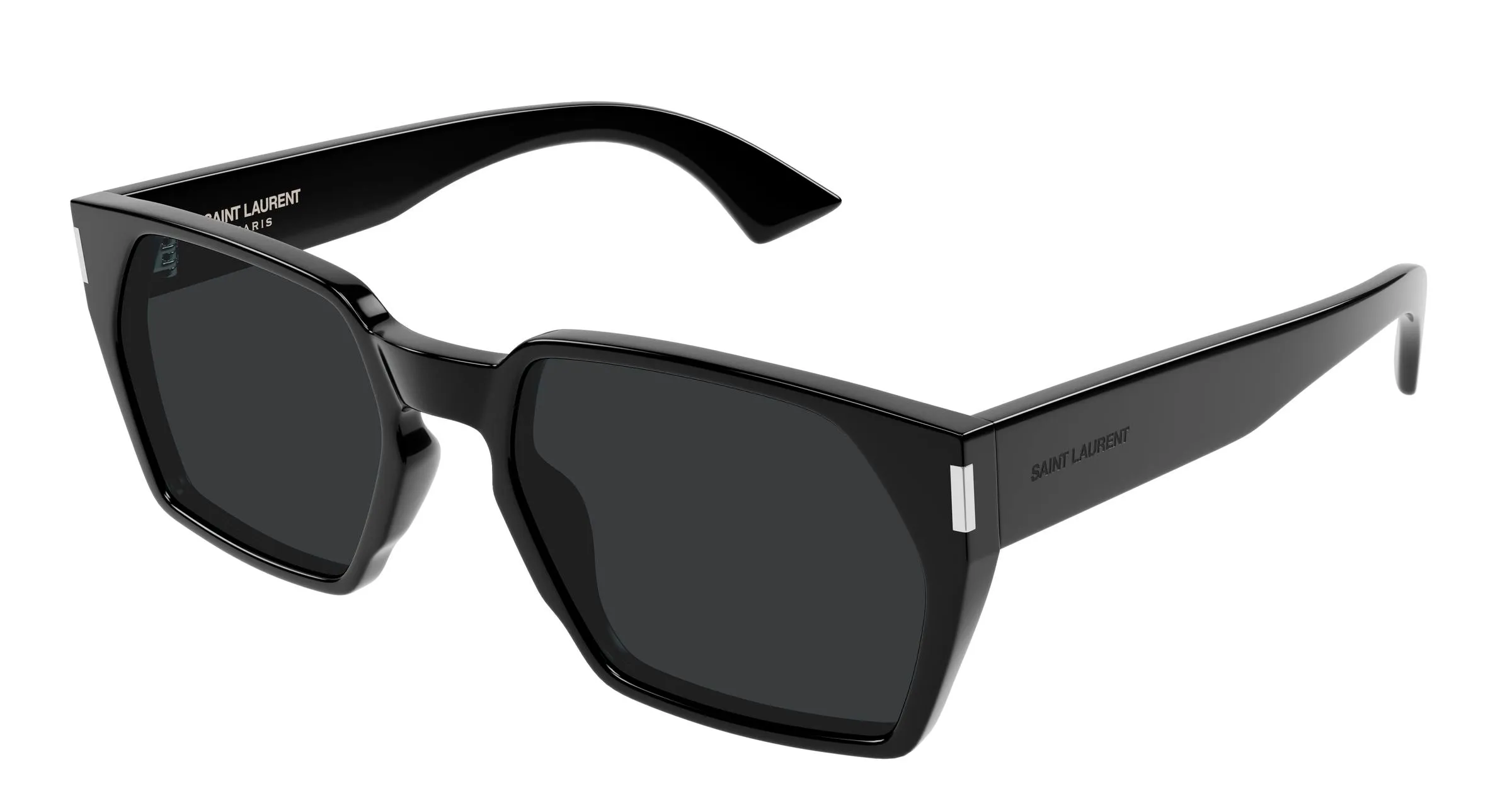 SAINT LAURENT SL 894 001 Occhiali da sole Acetato Nero Nero Squadrata - immagine 1