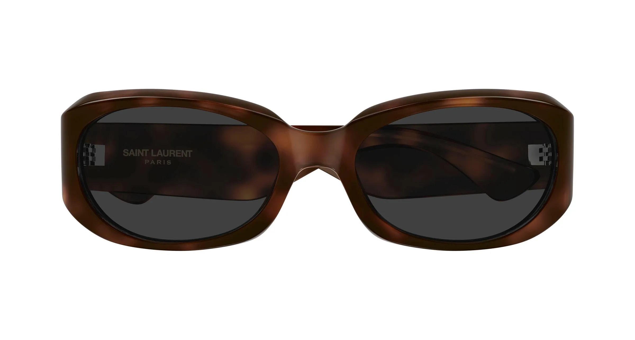 SAINT LAURENT SL 868 003 Occhiali da sole Bio-iniettato Havana Grigio Squadrata - immagine 2