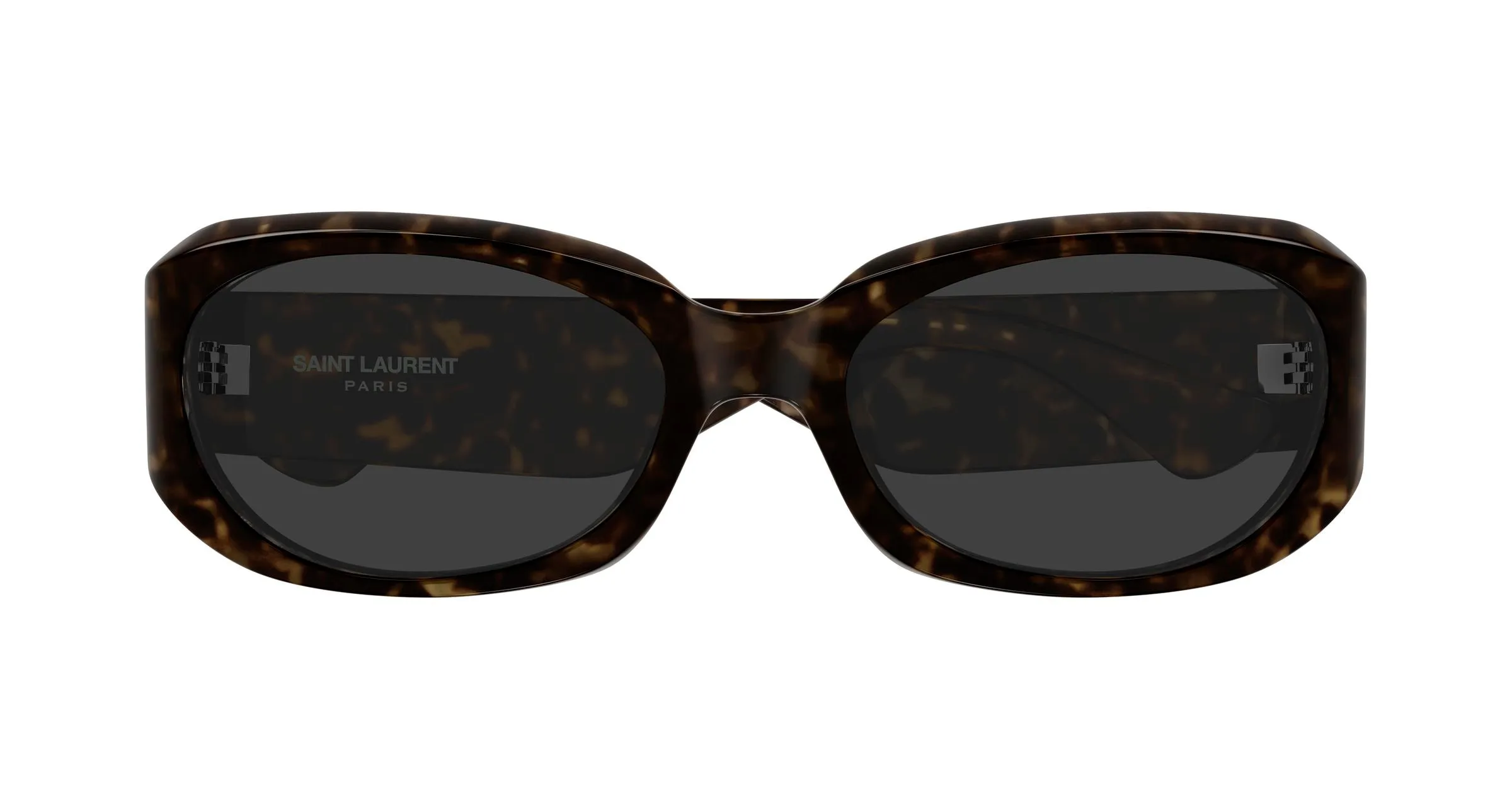 SAINT LAURENT SL 868 002 Occhiali da sole Bio-iniettato Havana Grigio Squadrata - immagine 2