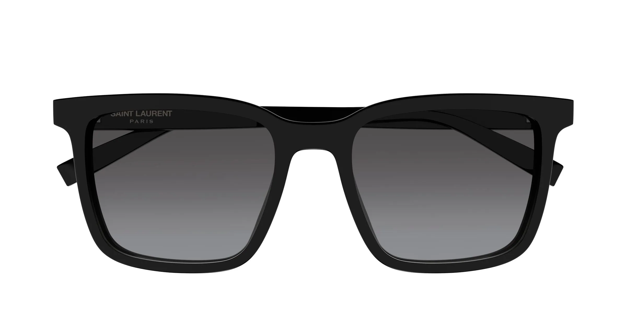 SAINT LAURENT SL 500 006 Occhiali da sole Acetato Nero Grigio Squadrata - immagine 2