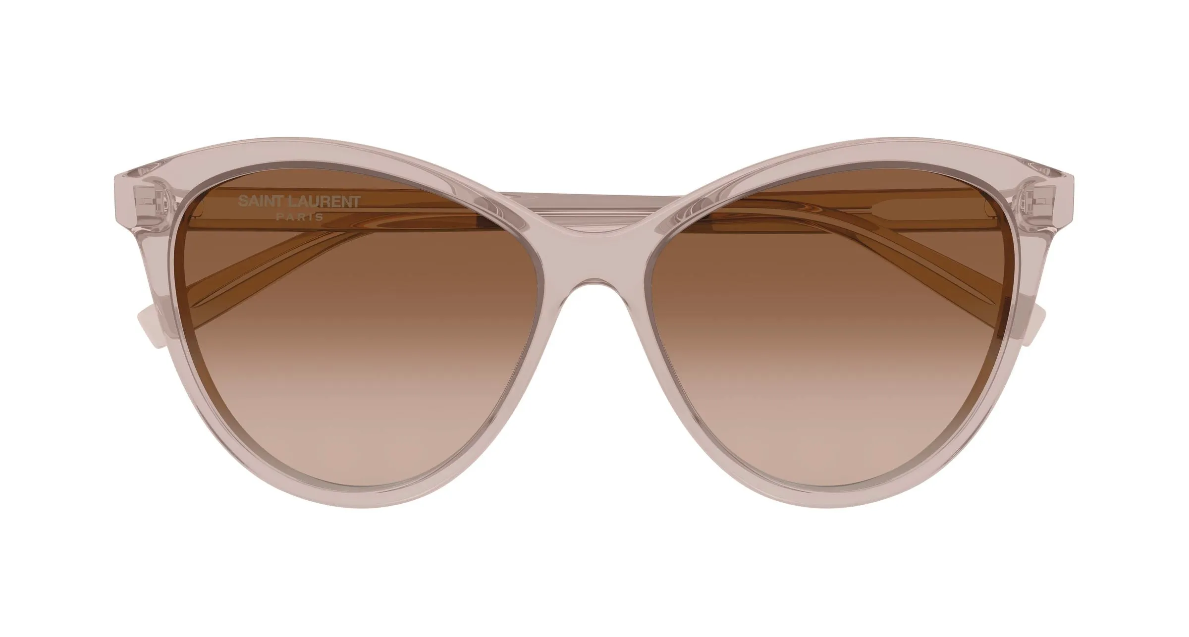SAINT LAURENT SL 456 011 Occhiali da sole Acetato Rosa Marrone Cat Eye - immagine 2