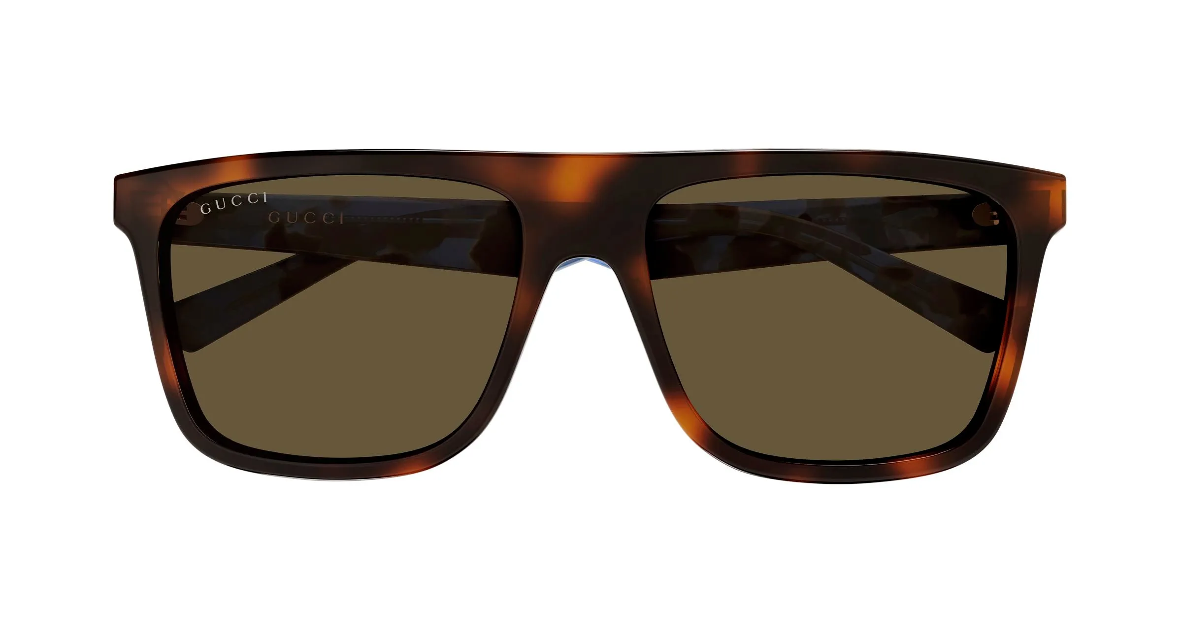 Gucci GG2182S 003 Occhiali da sole Acetato Havana Marrone Squadrata - immagine 2