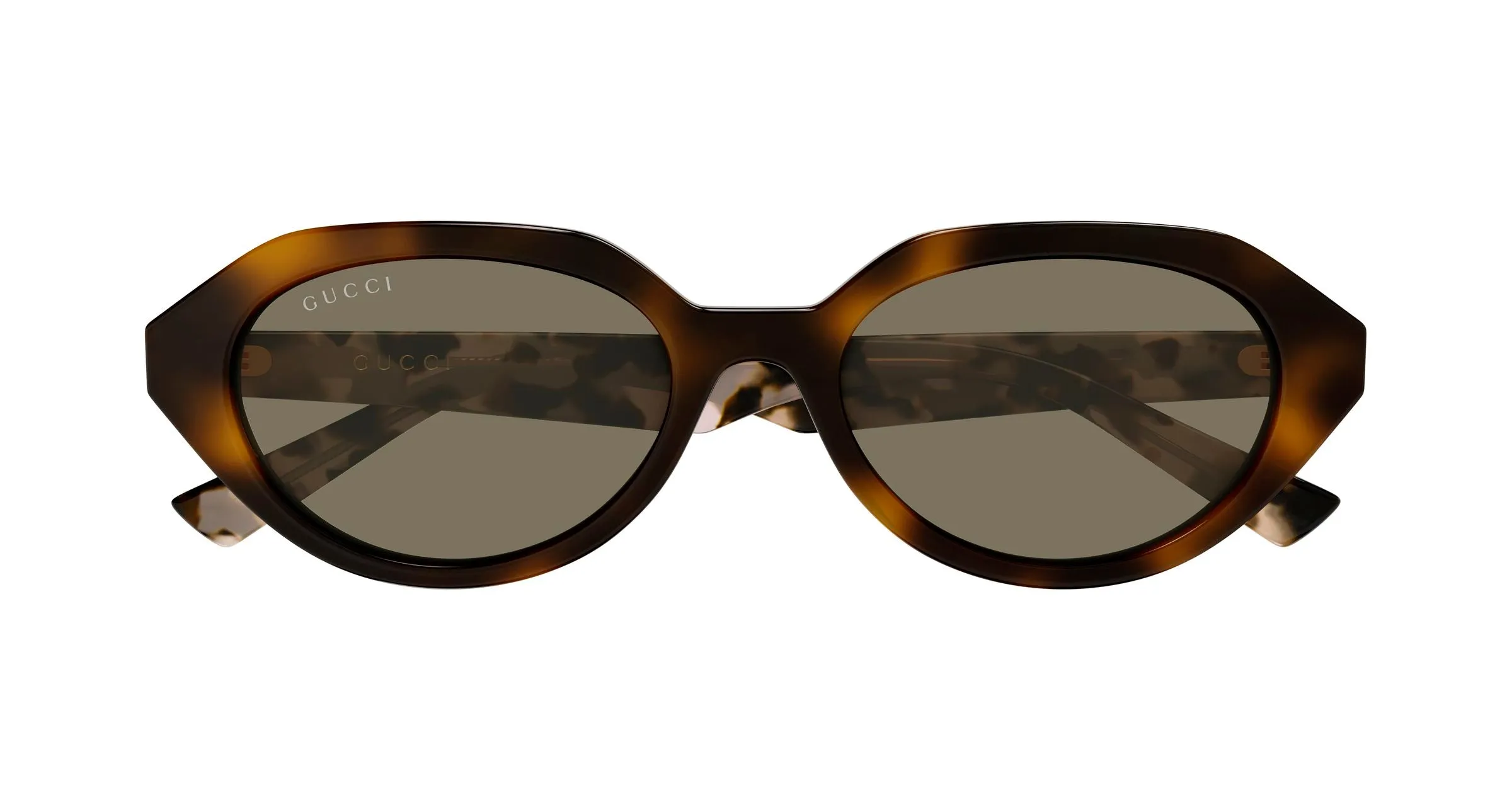 Gucci GG2178S 004 Occhiali da sole Acetato Havana Marrone Geometrica - immagine 2